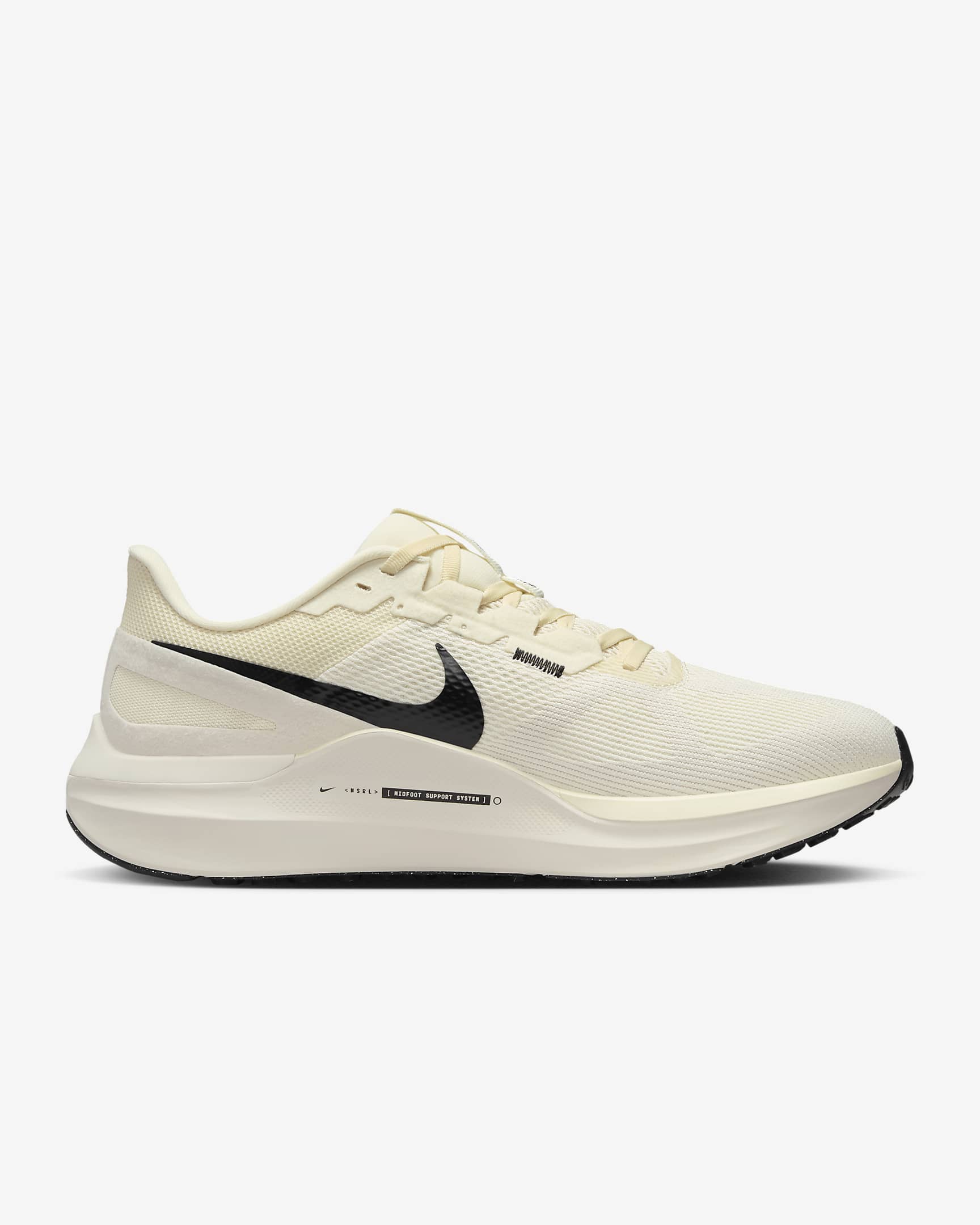 Tenis de correr en pavimento para hombre Nike Structure 25 - Leche de coco/Fantasma/Marrón verdoso claro/Negro