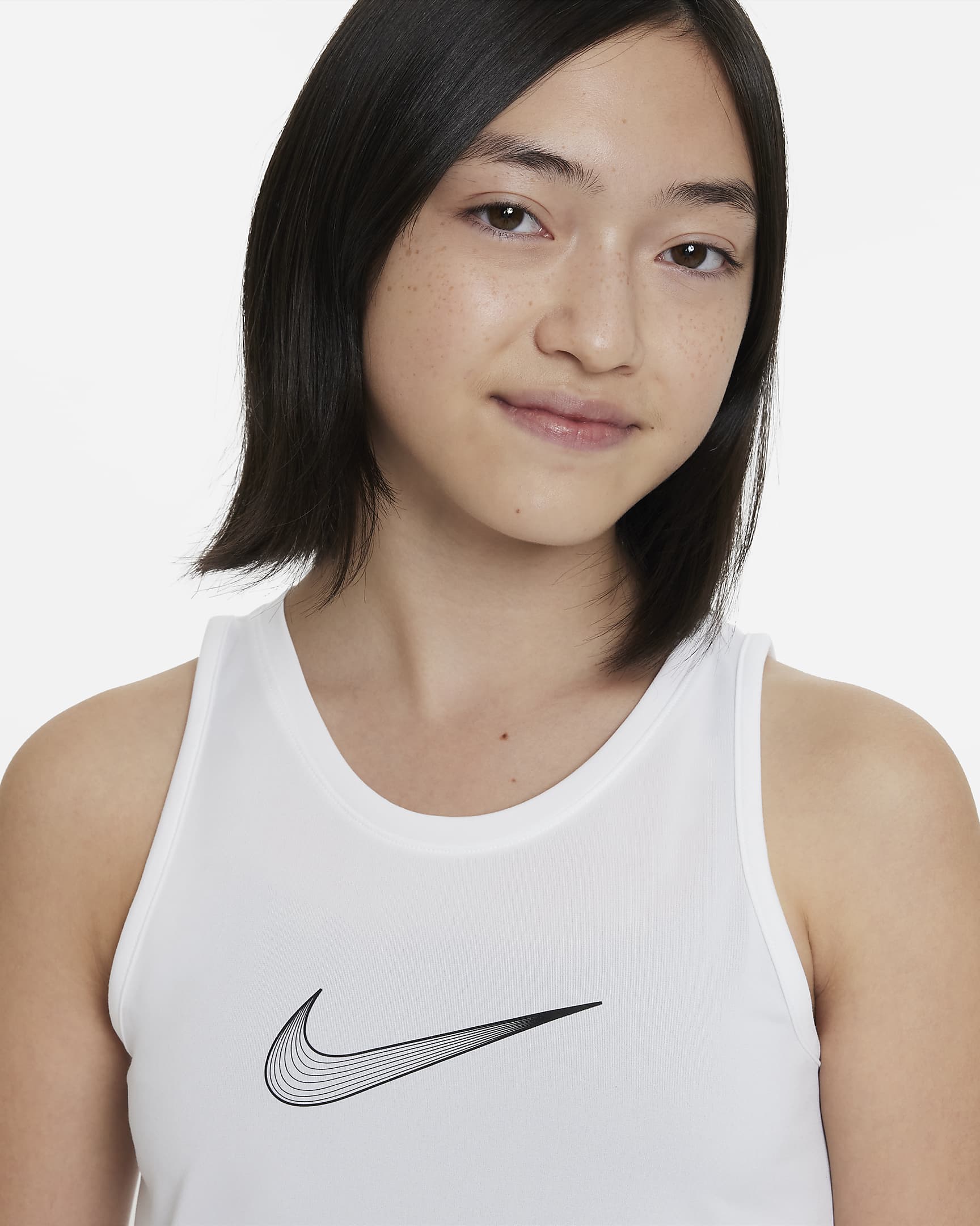 Nike One Older Kids' (Girls') Dri-FIT Training Tank. Nike UK