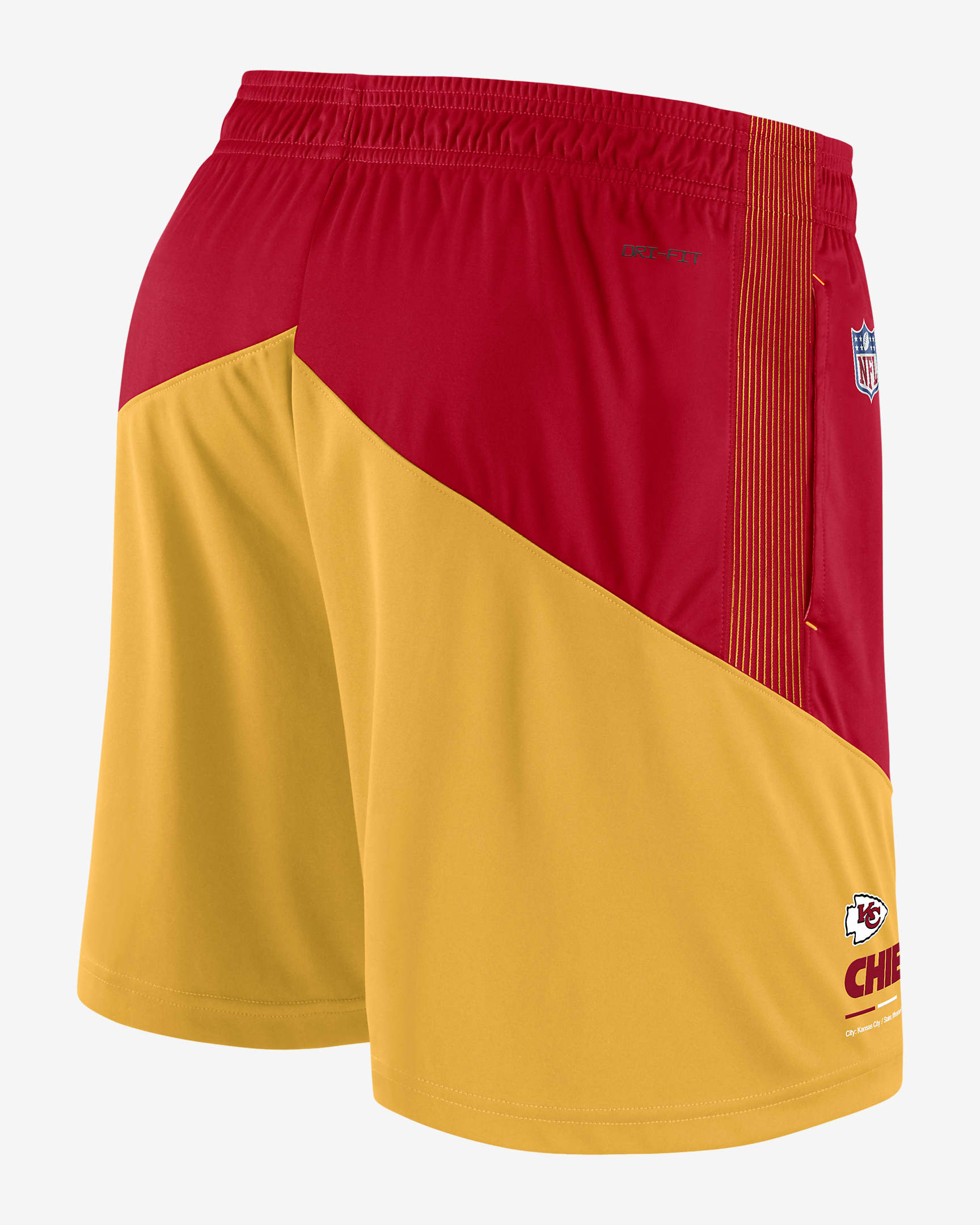 Nike Dri-fit Primary Lockup (nfl Kansas City Chiefs) Men's Shorts. Nike.com