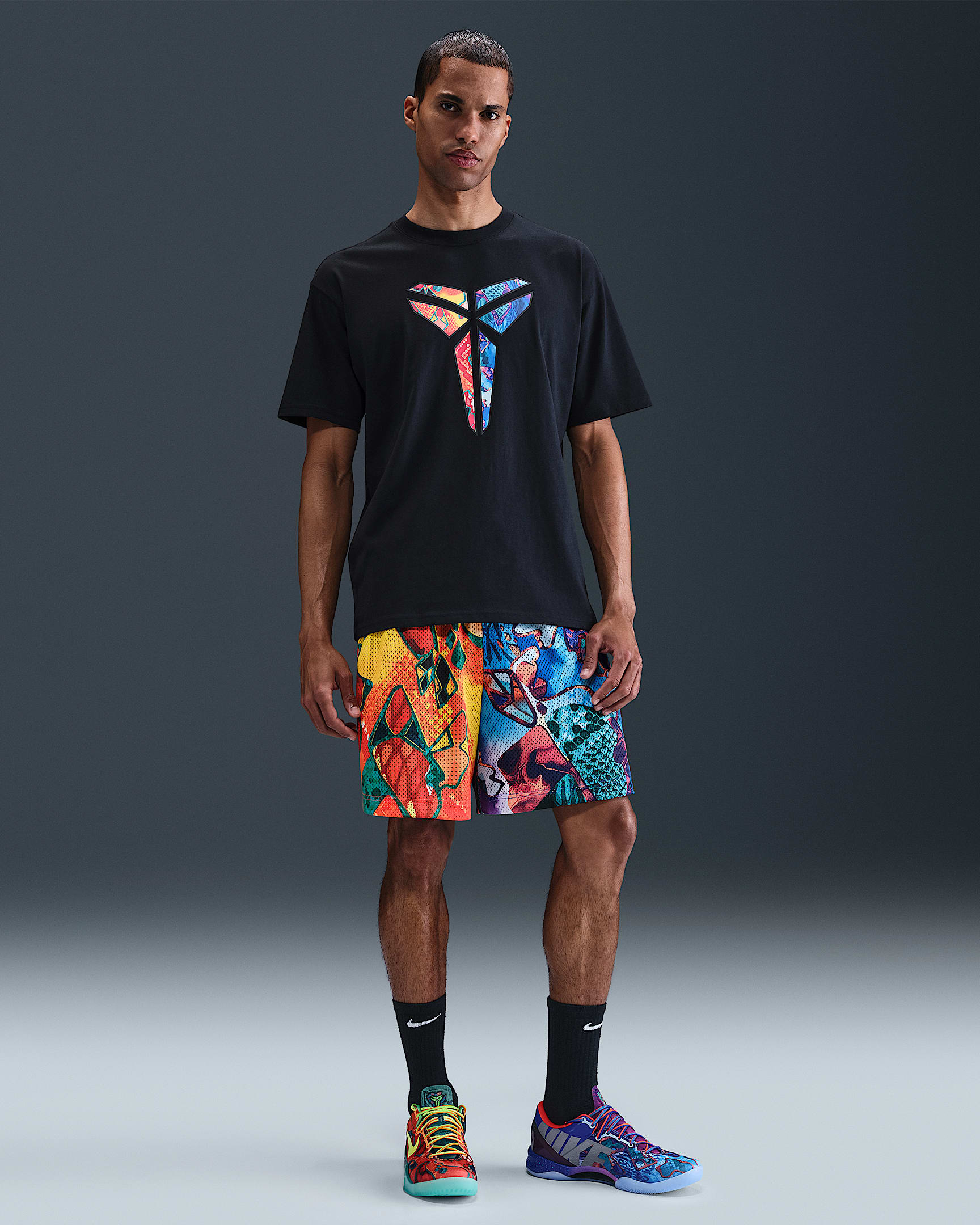 Kobe Nike 6" Dri-FIT Reversible Basketball Shorts - Black/Volt