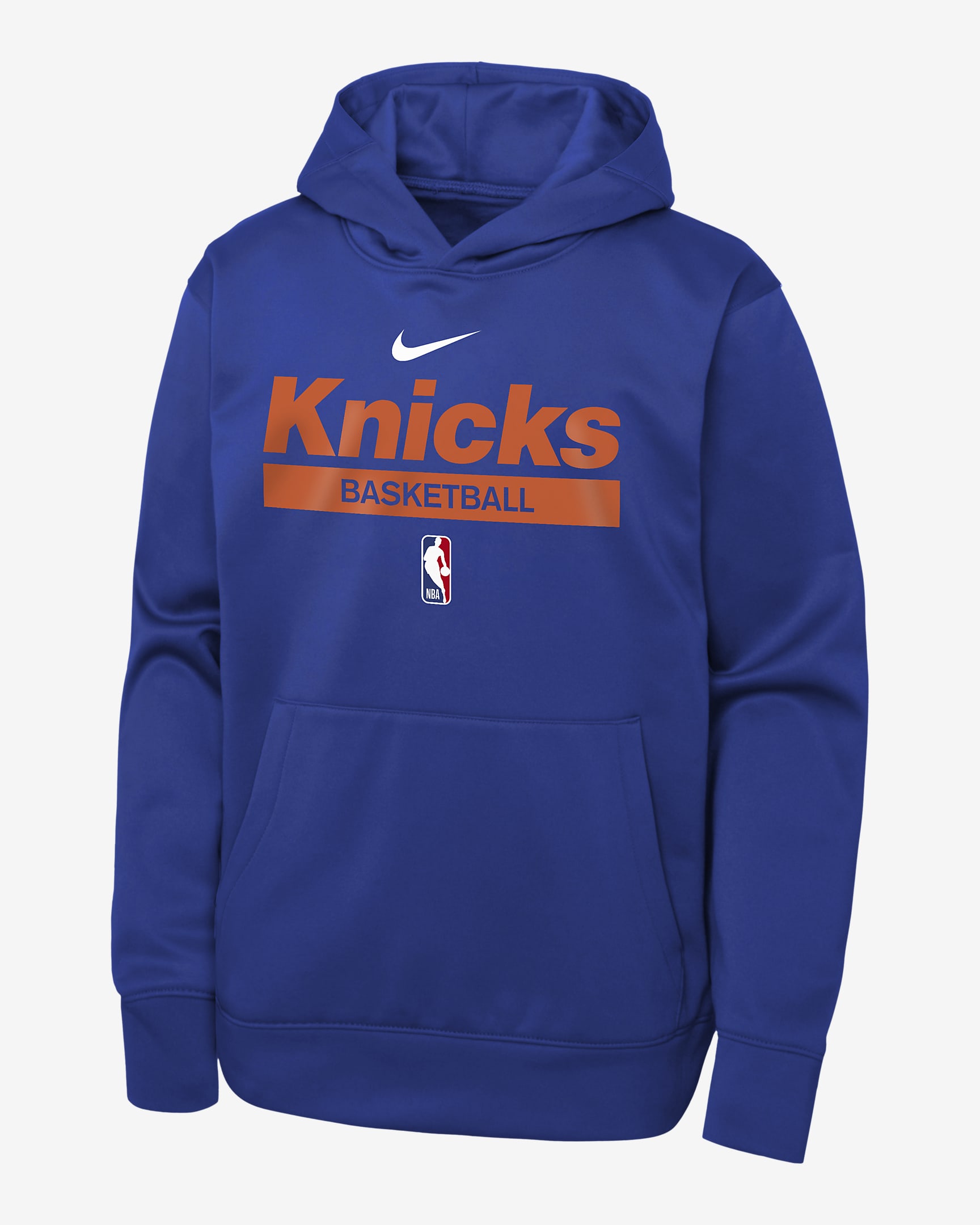 New York Knicks Spotlight Big Kids' Nike Dri-FIT NBA Pullover Hoodie ...