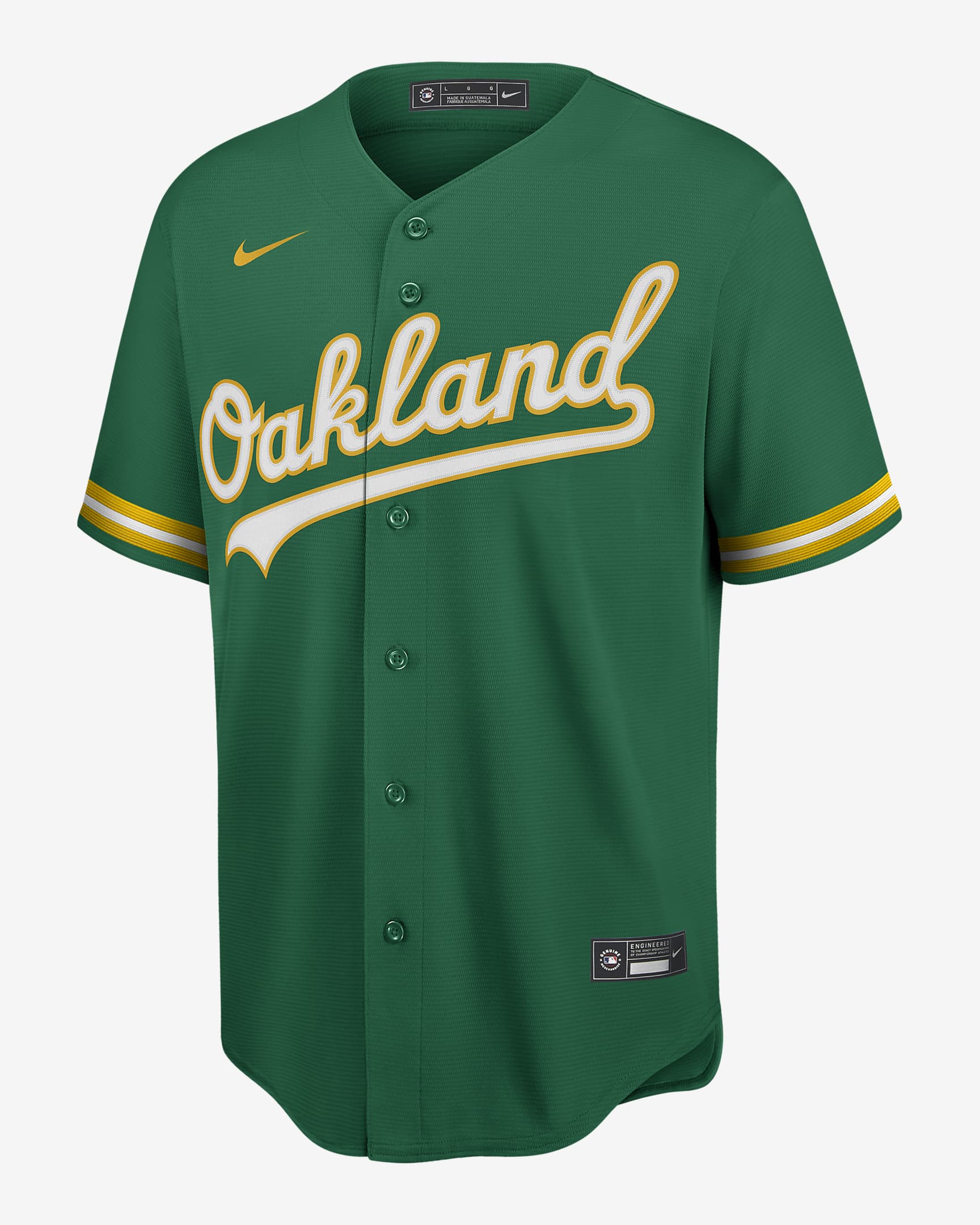 MLB Oakland Athletics Men's Replica Baseball Jersey. Nike.com