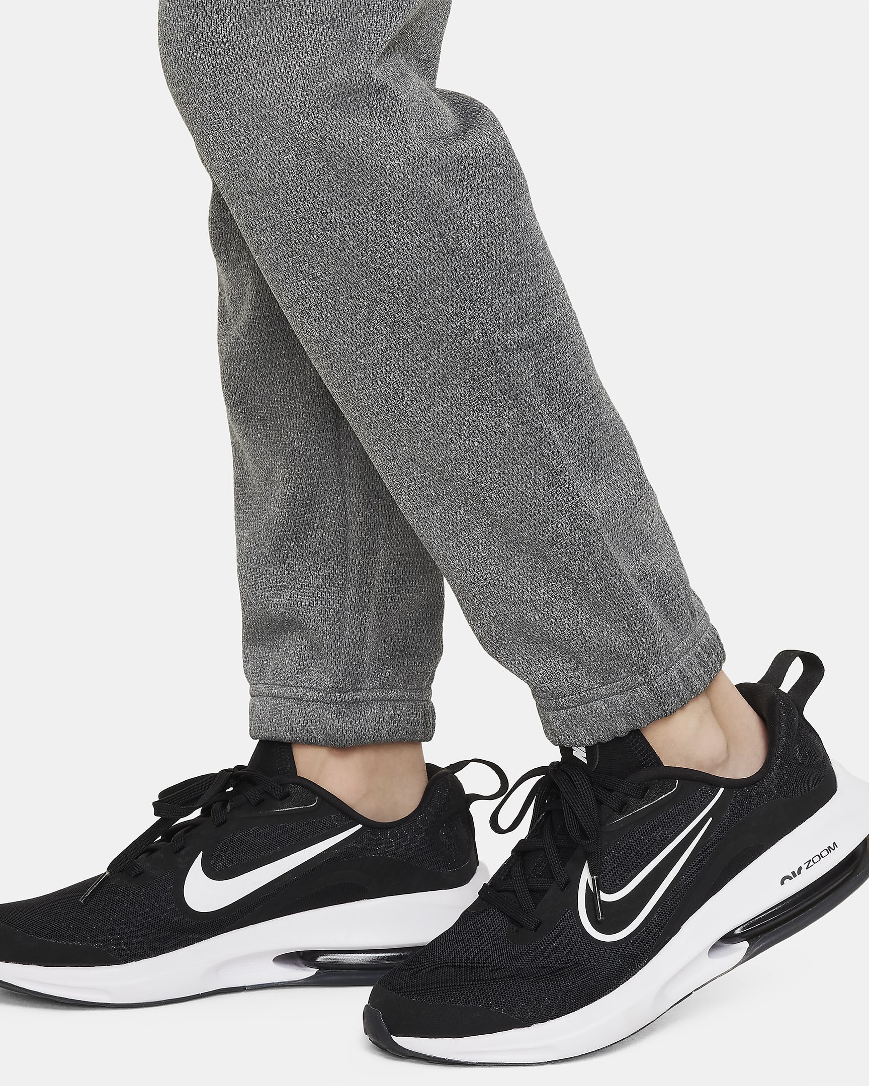 Pantalon d'hiver Nike Therma-FIT pour ado - Noir/Blanc