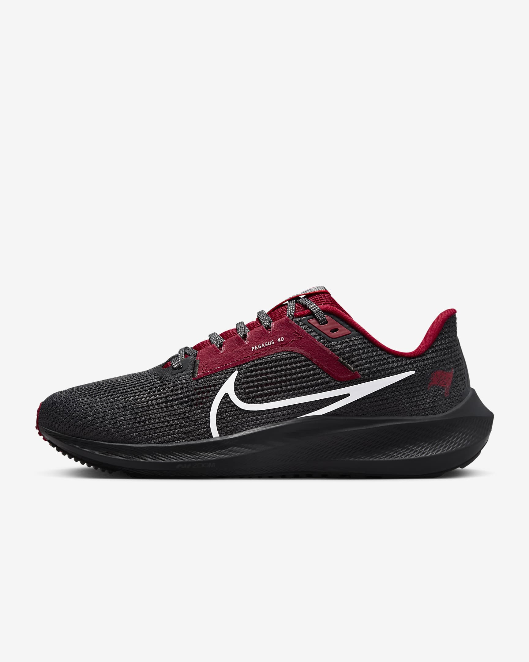 Nike Pegasus 40 (NFL Tampa Bay Buccaneers) Men's Road Running Shoes ...