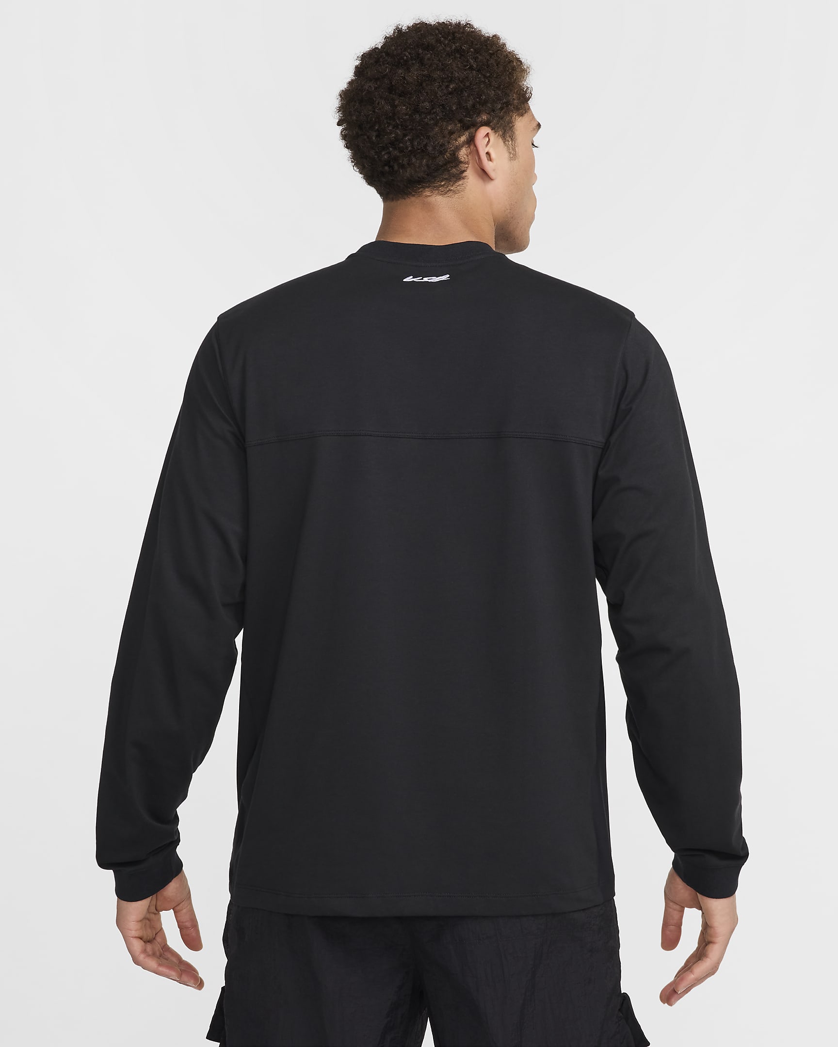 Haut à manches longues Nike Dri-FIT ADV USA pour homme - Noir/Blanc