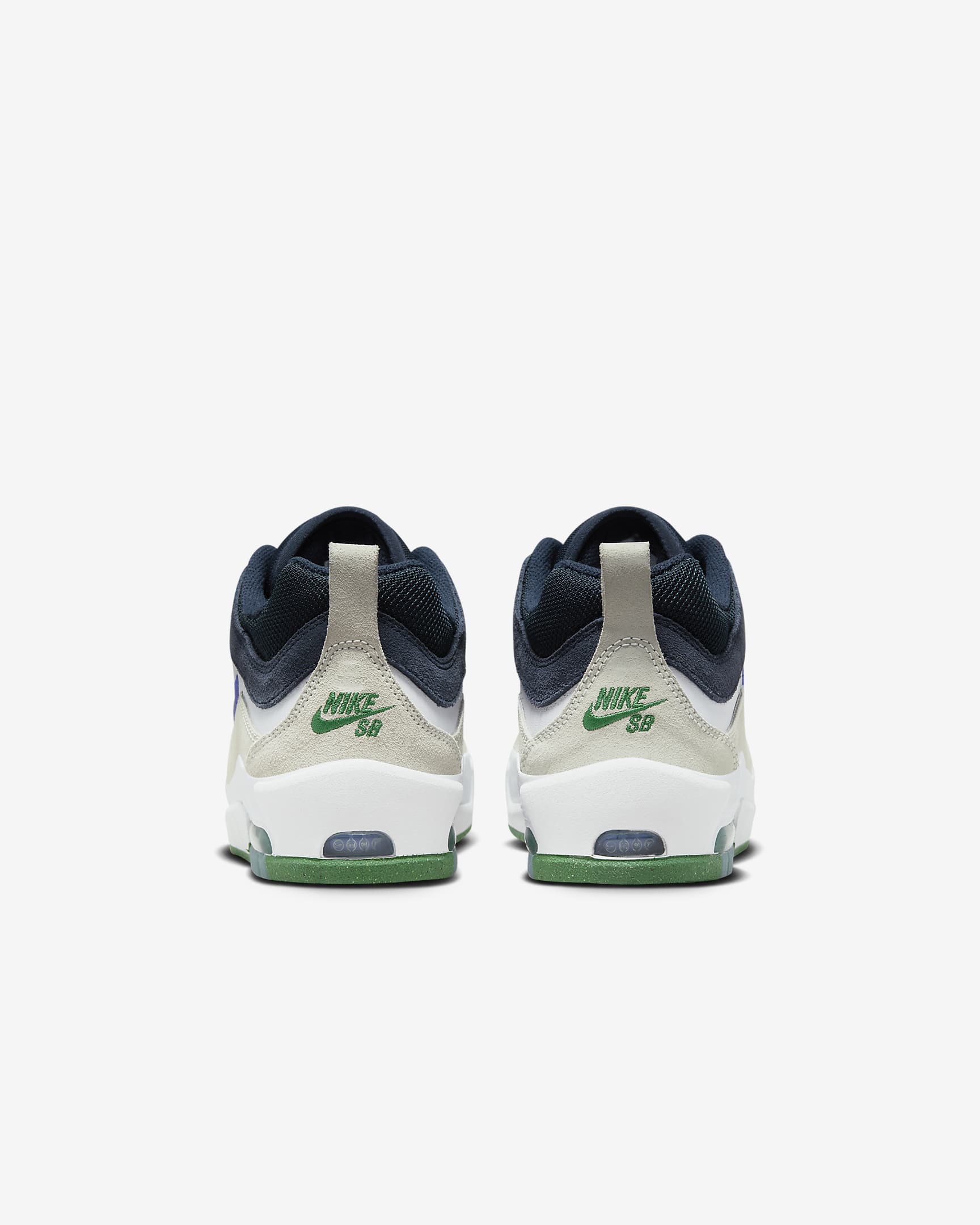 Nike Air Max Ishod Men's Shoes - White/Obsidian/Pine Green/Persian Violet