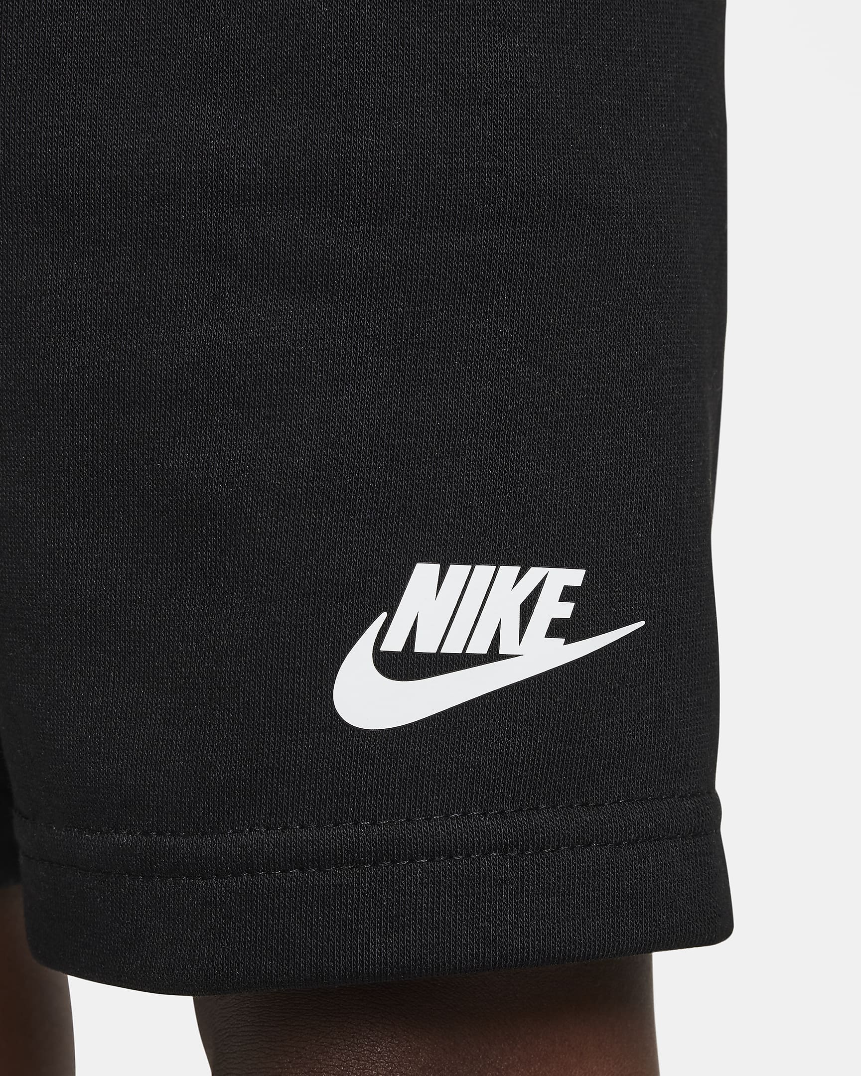 Conjunto de shorts de 2 piezas infantil Nike Sportswear - Negro