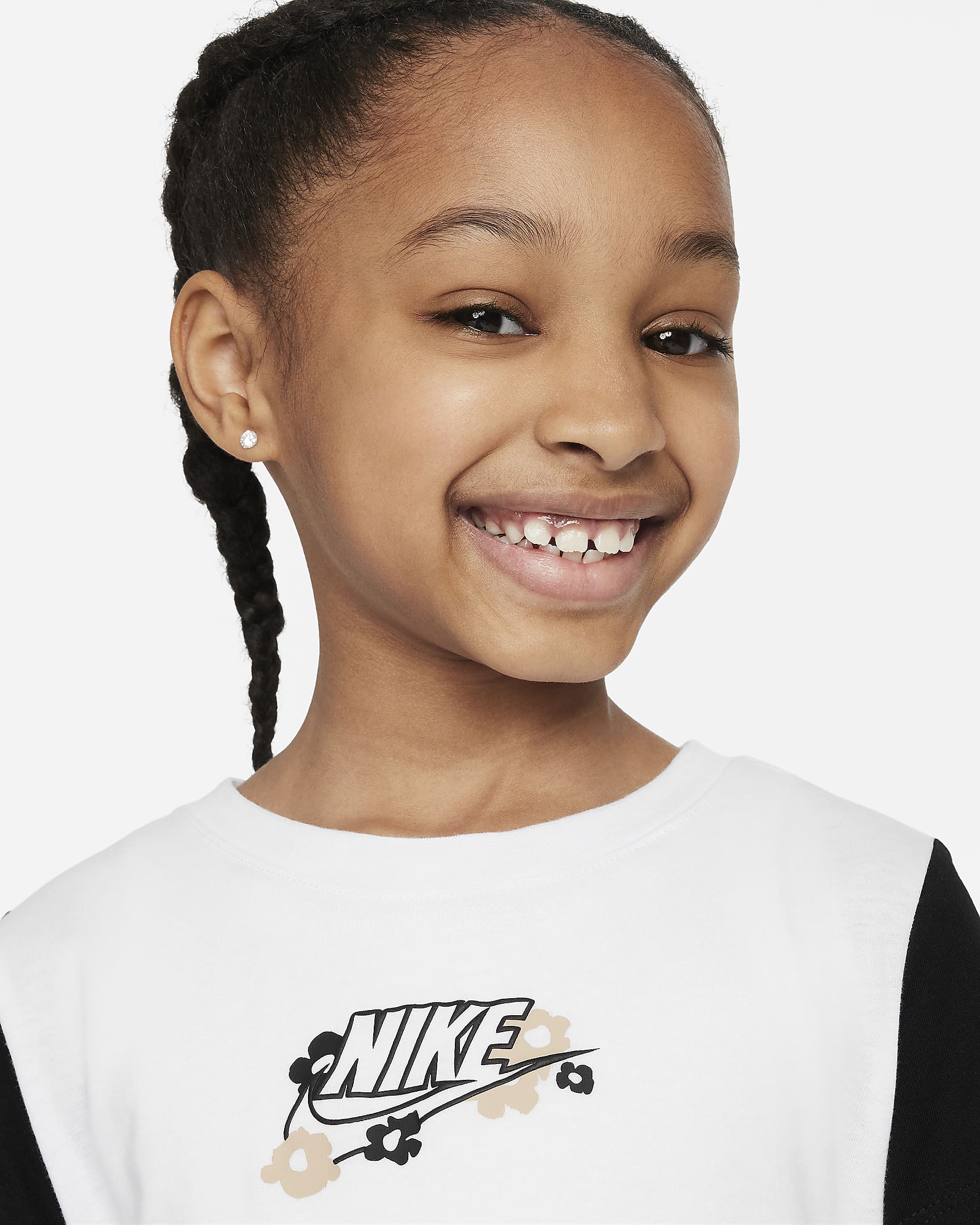 T-shirt à motif Nike « Your Move » pour enfant - Blanc