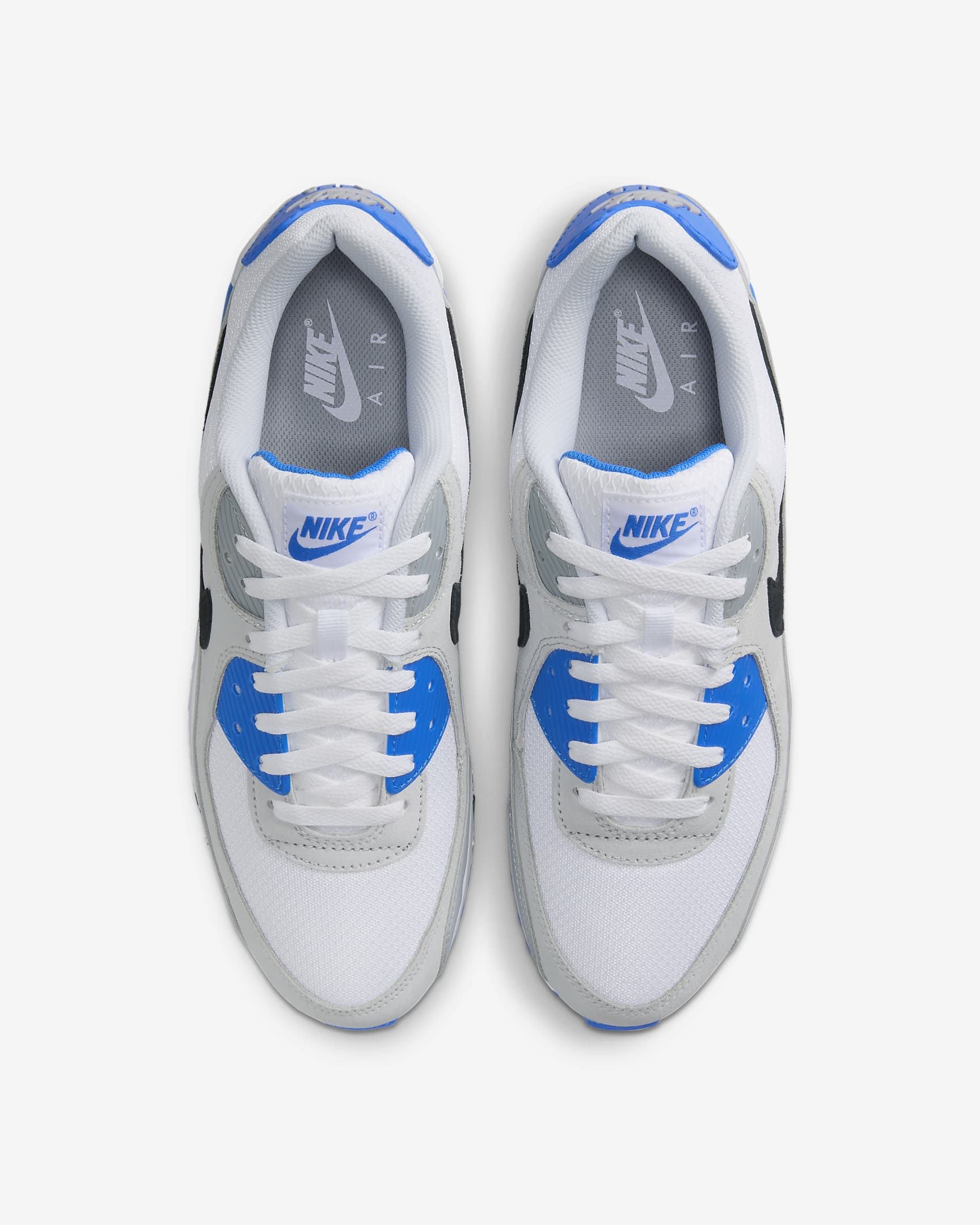 Ανδρικά παπούτσια Nike Air Max 90 - Λευκό/Photo Blue/Pure Platinum/Μαύρο