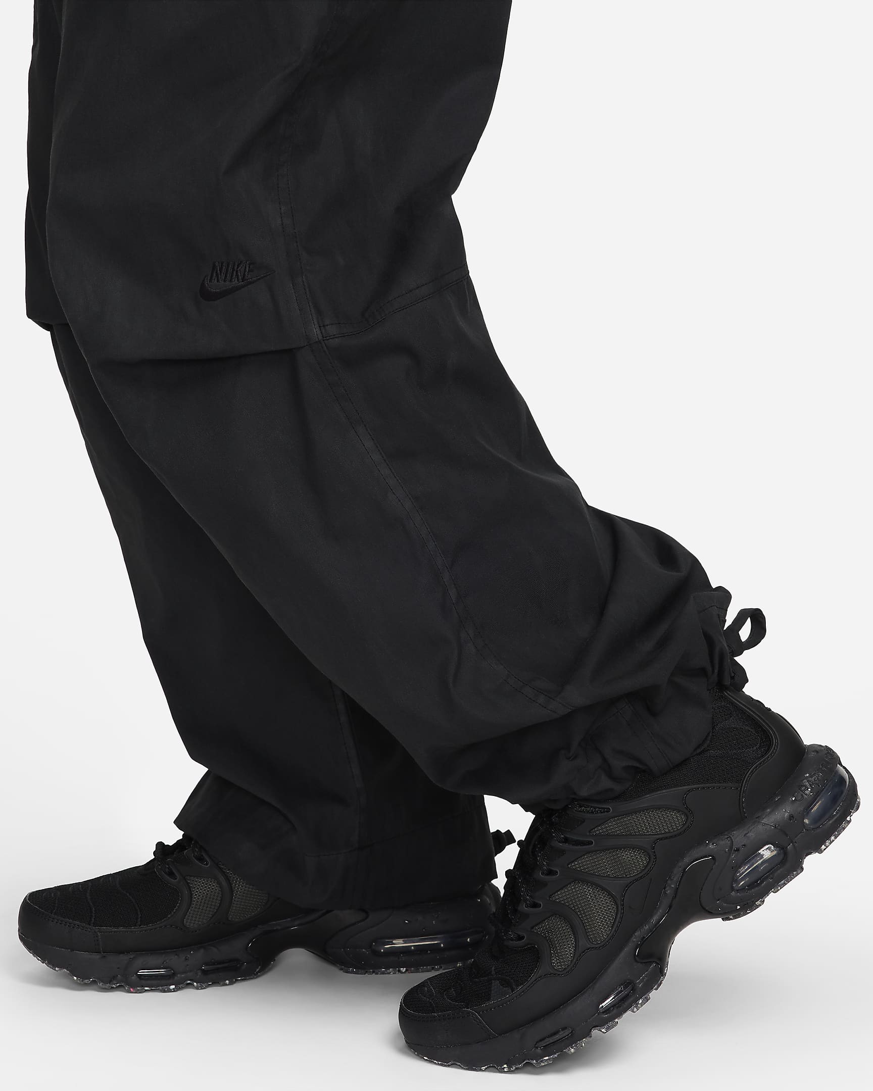 Nike Sportswear Tech Pack Men's Waxed Canvas Cargo Pants - Black/Black/Black