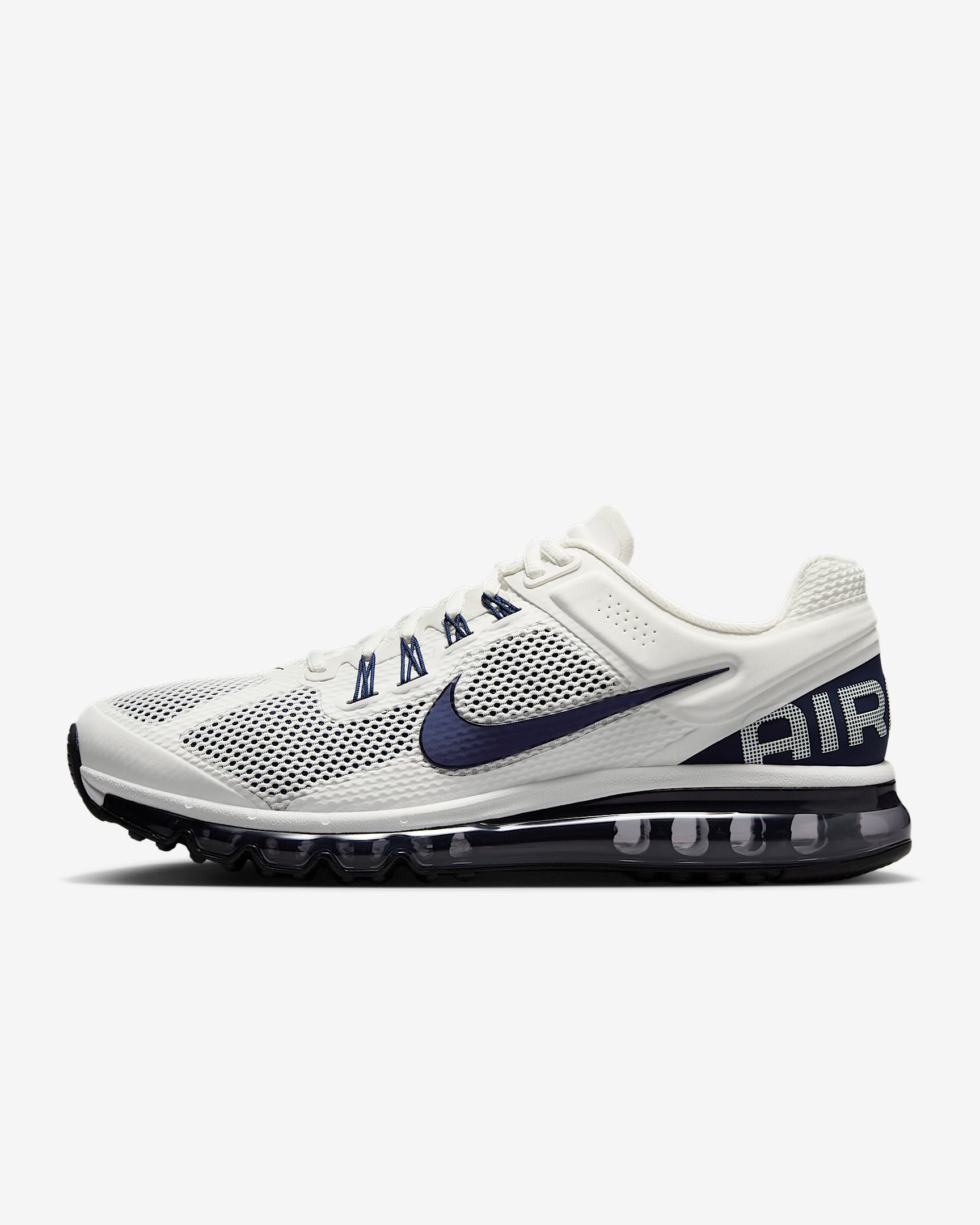 Nike Air Max 2013 Men's Shoes - Summit White/Midnight Navy/Black