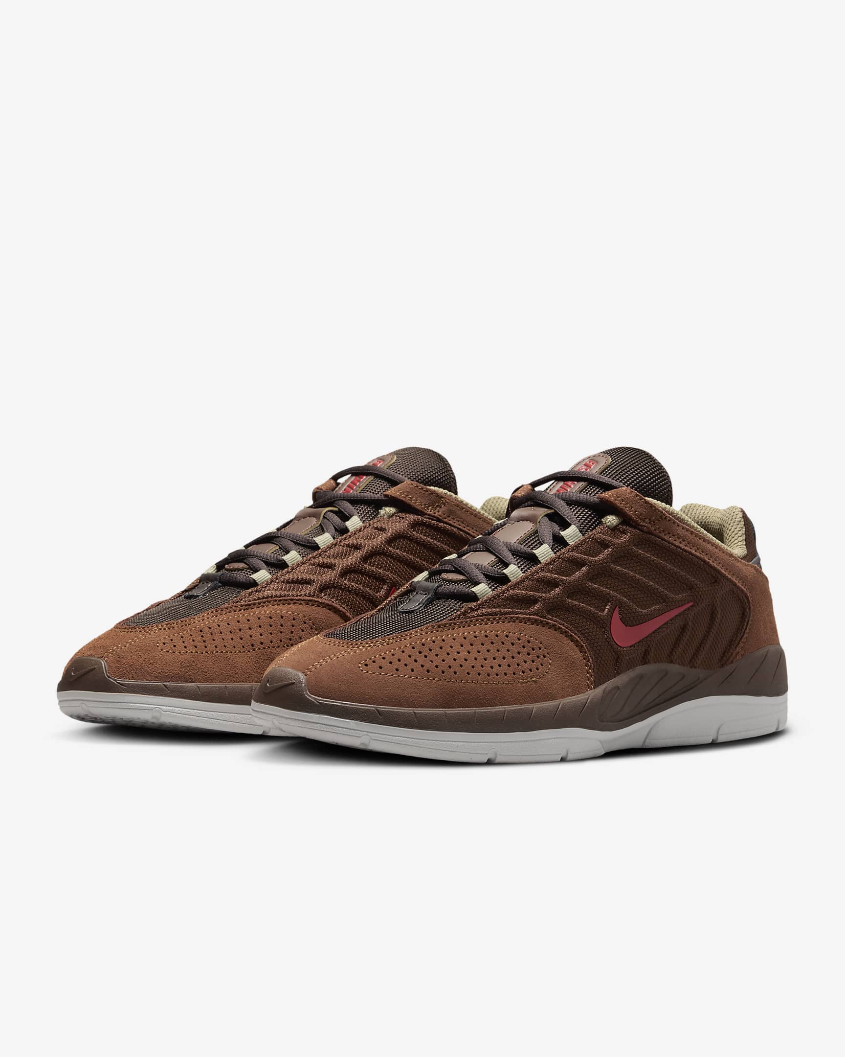 Pánské boty Nike SB Vertebrae - Cacao Wow/Light British Tan/Velvet Brown/Dragon Red