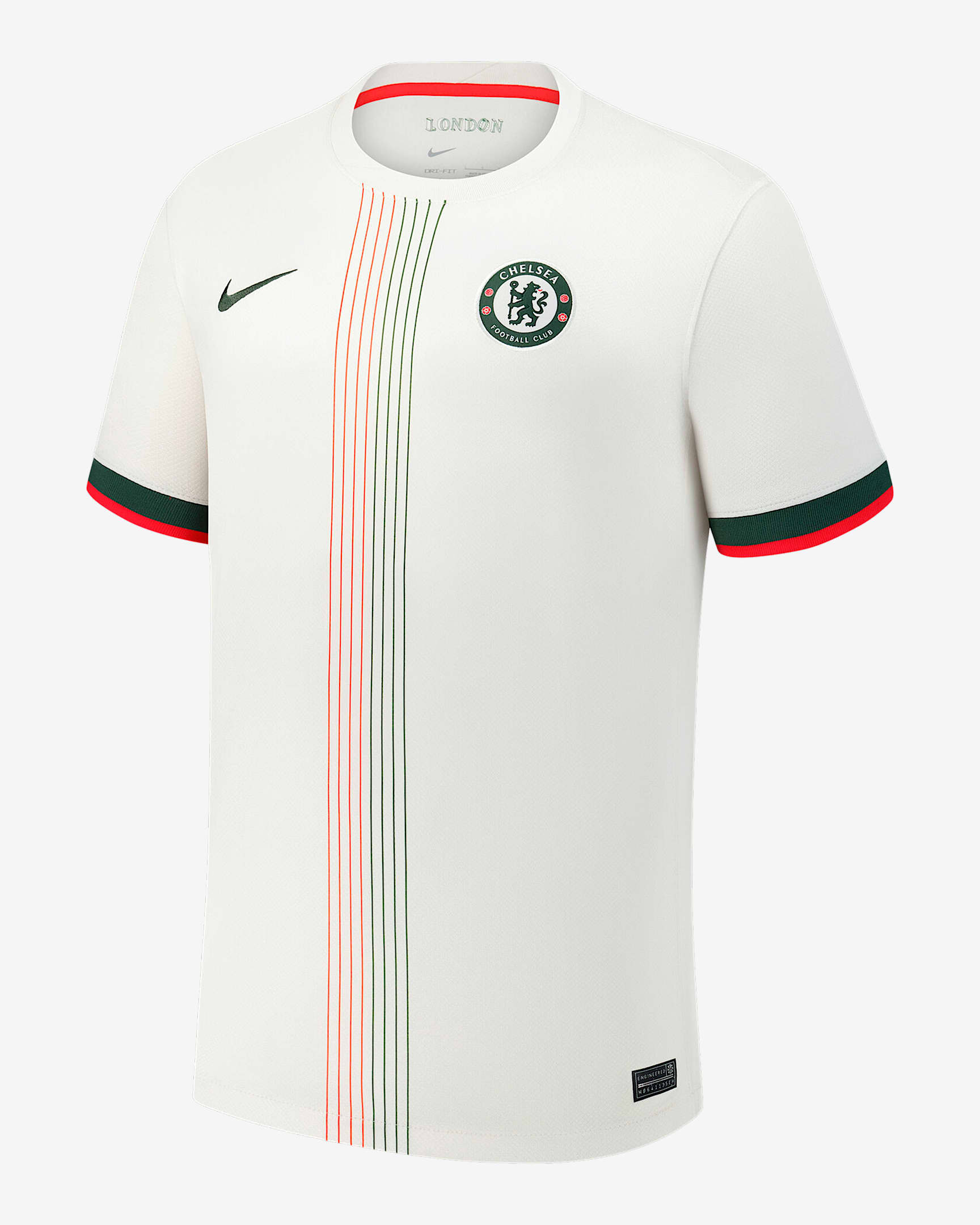 Jersey de fútbol Nike Dri-FIT del Chelsea visitante 2025/26 Stadium Cole Palmer para hombre - Crema