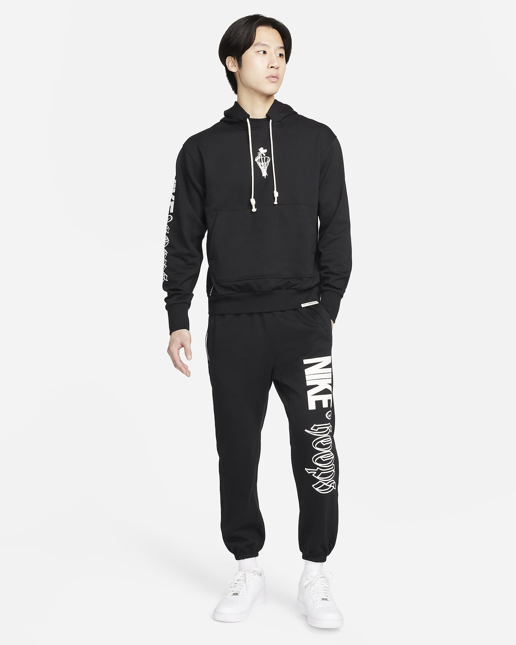 Nike Standard Issue Men's Dri-FIT Pullover Hoodie. Nike ID