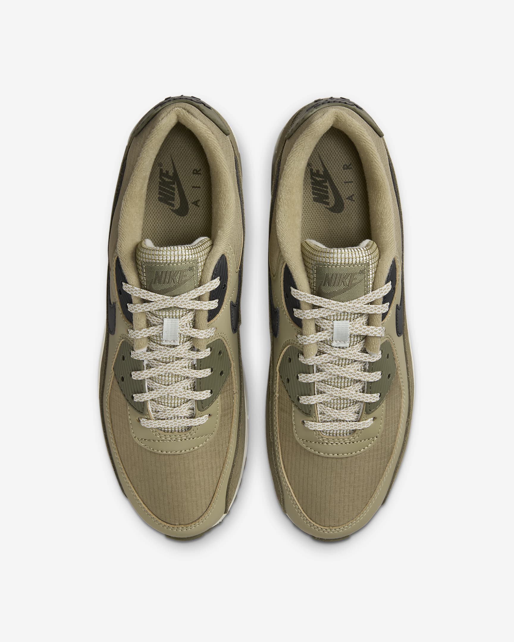 Pánské boty Nike Air Max 90 - Neutral Olive/Medium Olive/Light Bone/Černá