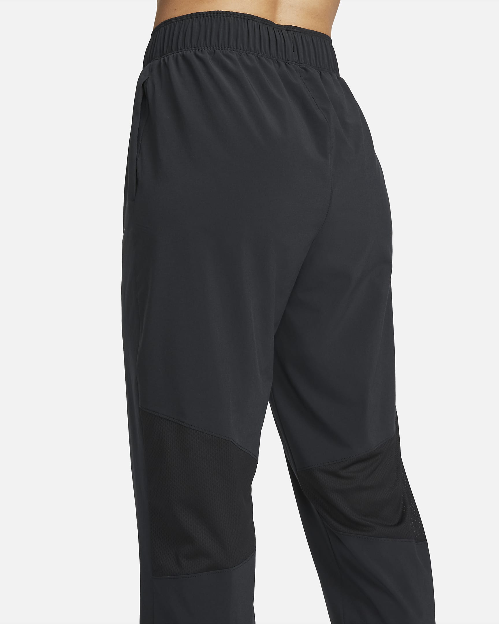 Pantaloni da running a 7/8 a vita media Nike Dri-FIT Fast – Donna - Nero