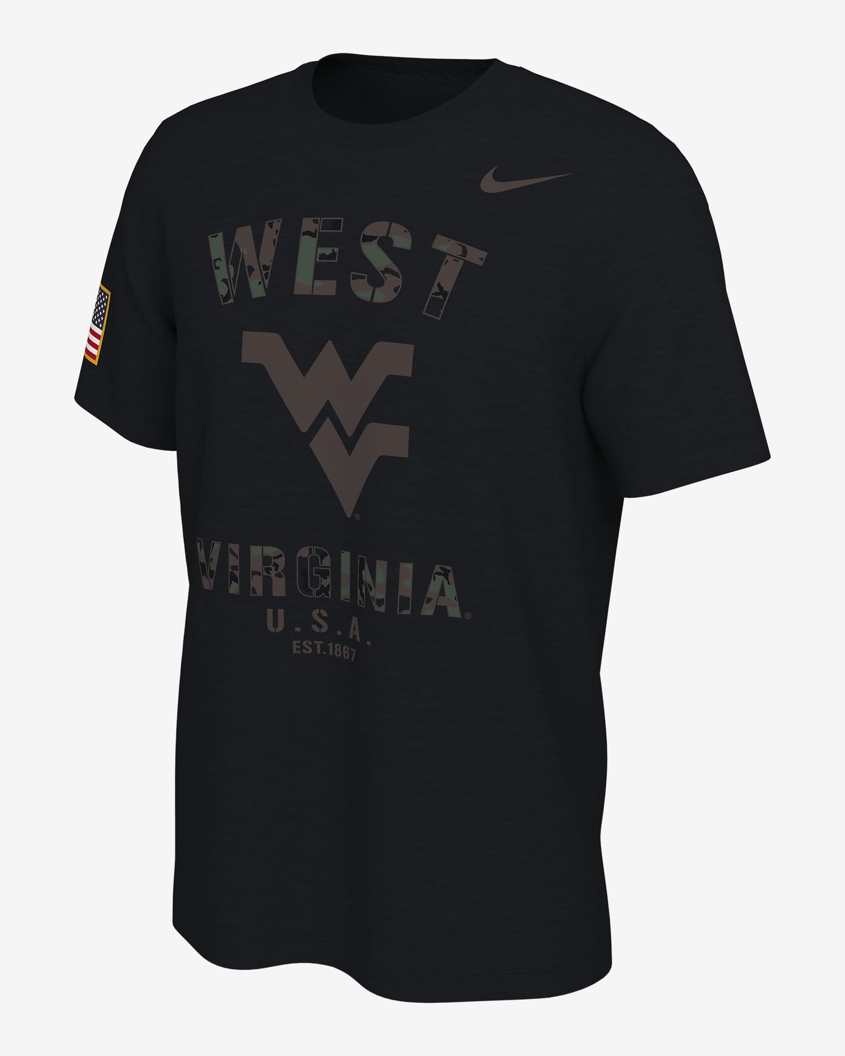 Nike College (West Virginia) Men's Graphic T-Shirt. Nike.com