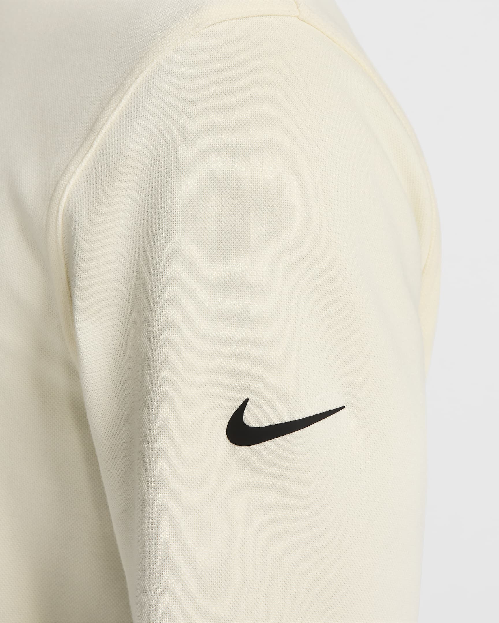 Nike Tour Men's 1/2-Zip Golf Top - Coconut Milk/Black