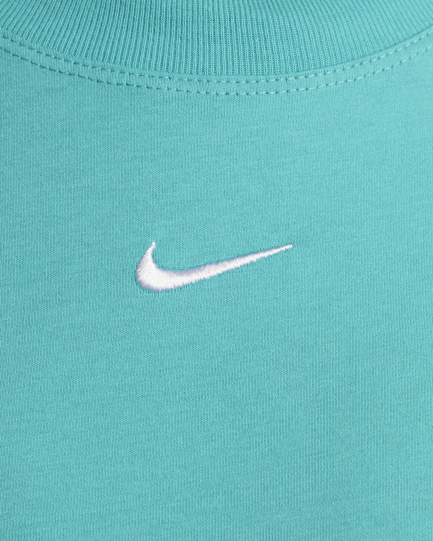 Playera para mujer Nike Sportswear Essential - Cactus empolvado/Blanco