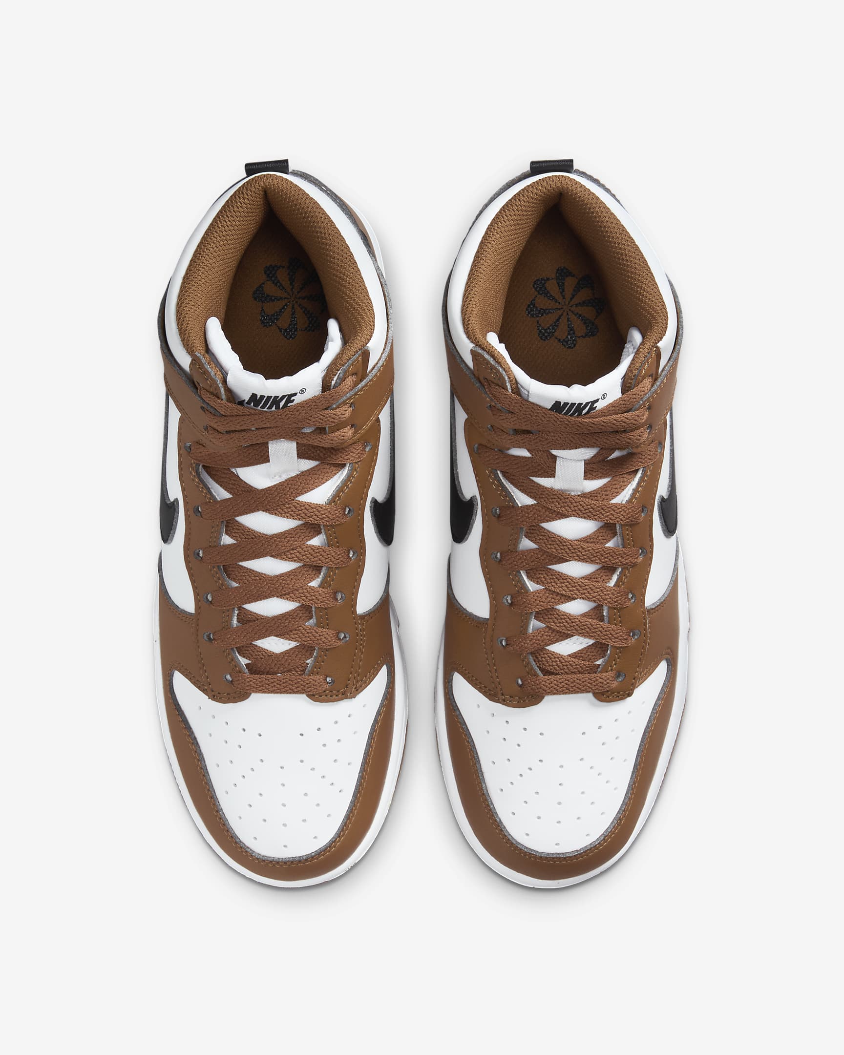 Nike Dunk High Next Nature Women's Shoes - Light British Tan/White/Black