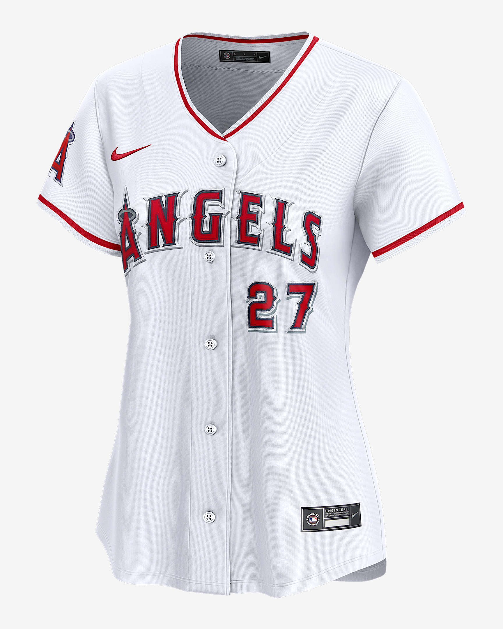 Mike Trout Los Angeles Angels Women’s Nike Dri-FIT ADV MLB Limited Jersey - White