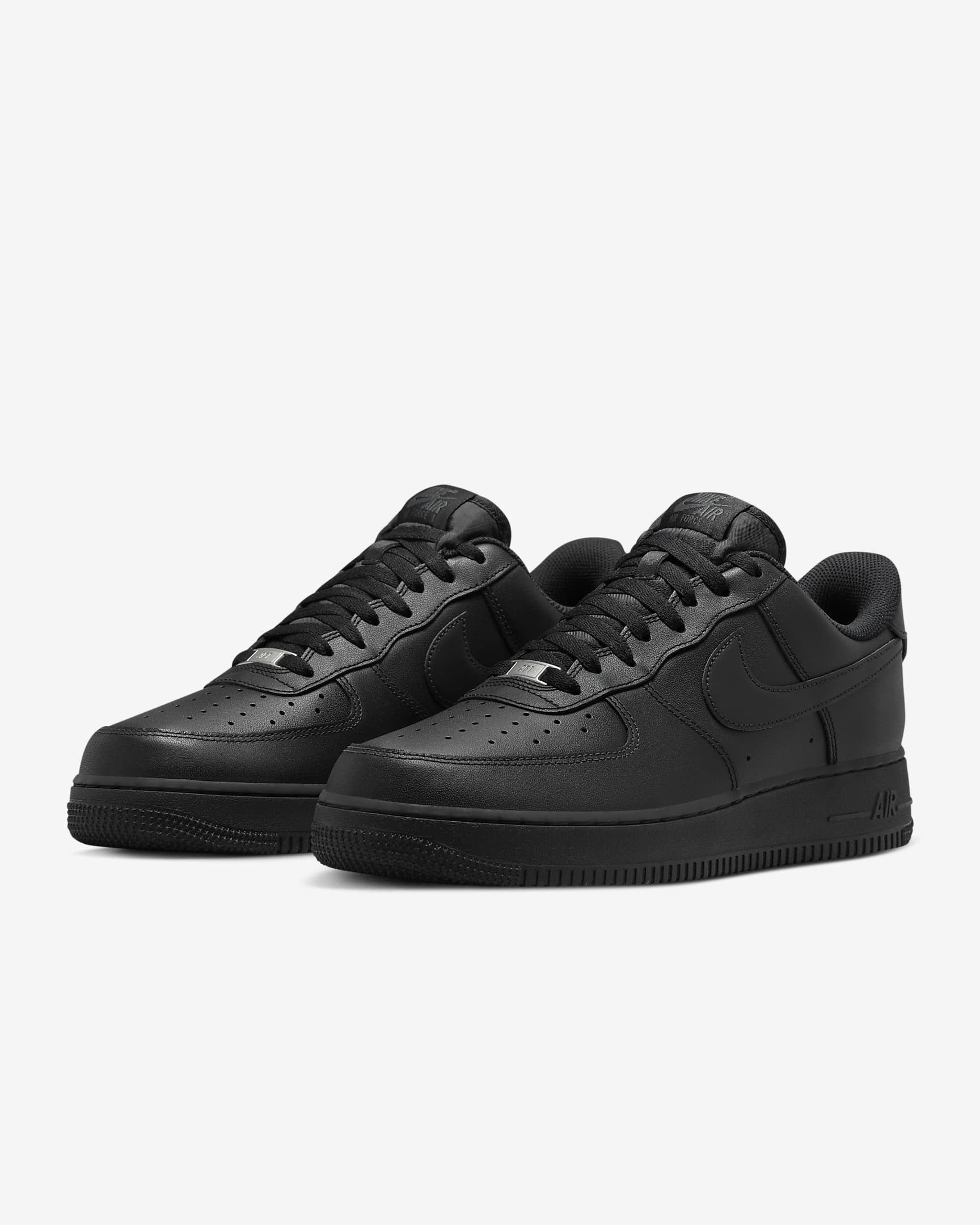 Nike Air Force 1 '07 EasyOn 鞋款 - 黑色/黑色/黑色