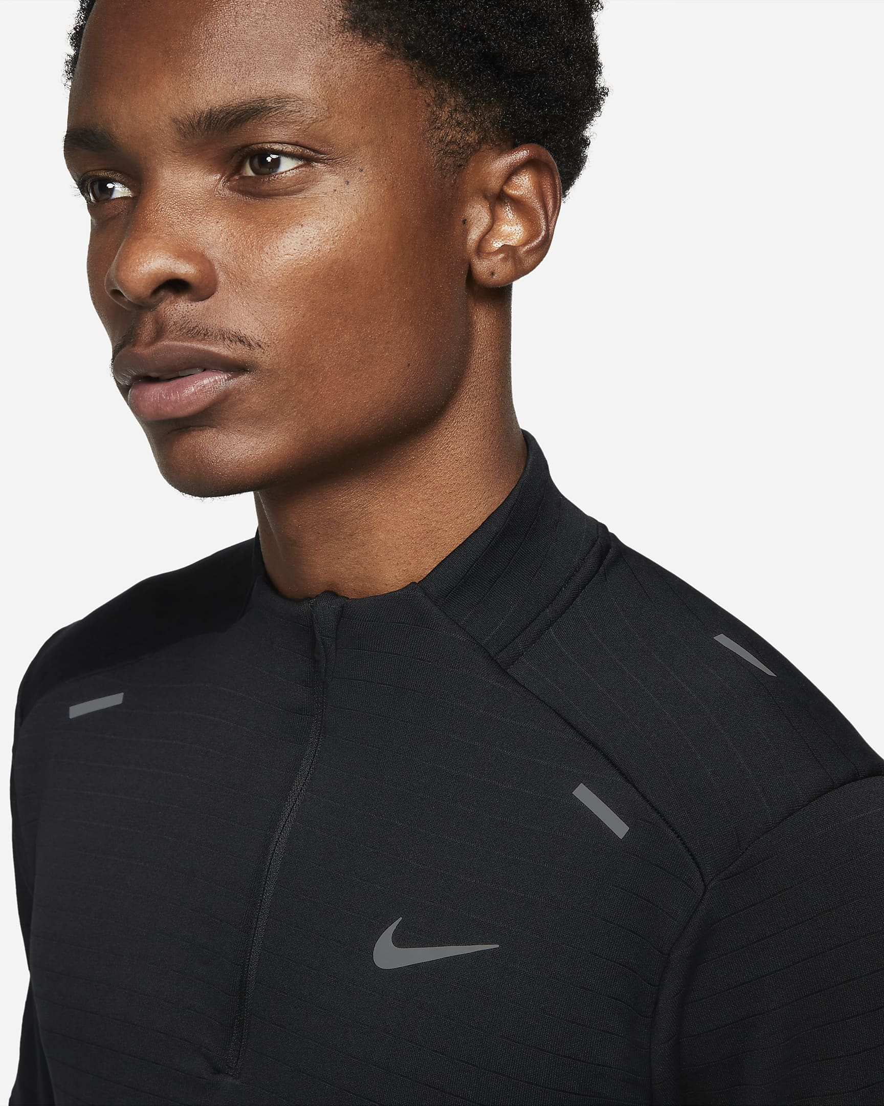 Nike Therma-FIT Repel Men's 1/4-Zip Running Top. Nike LU
