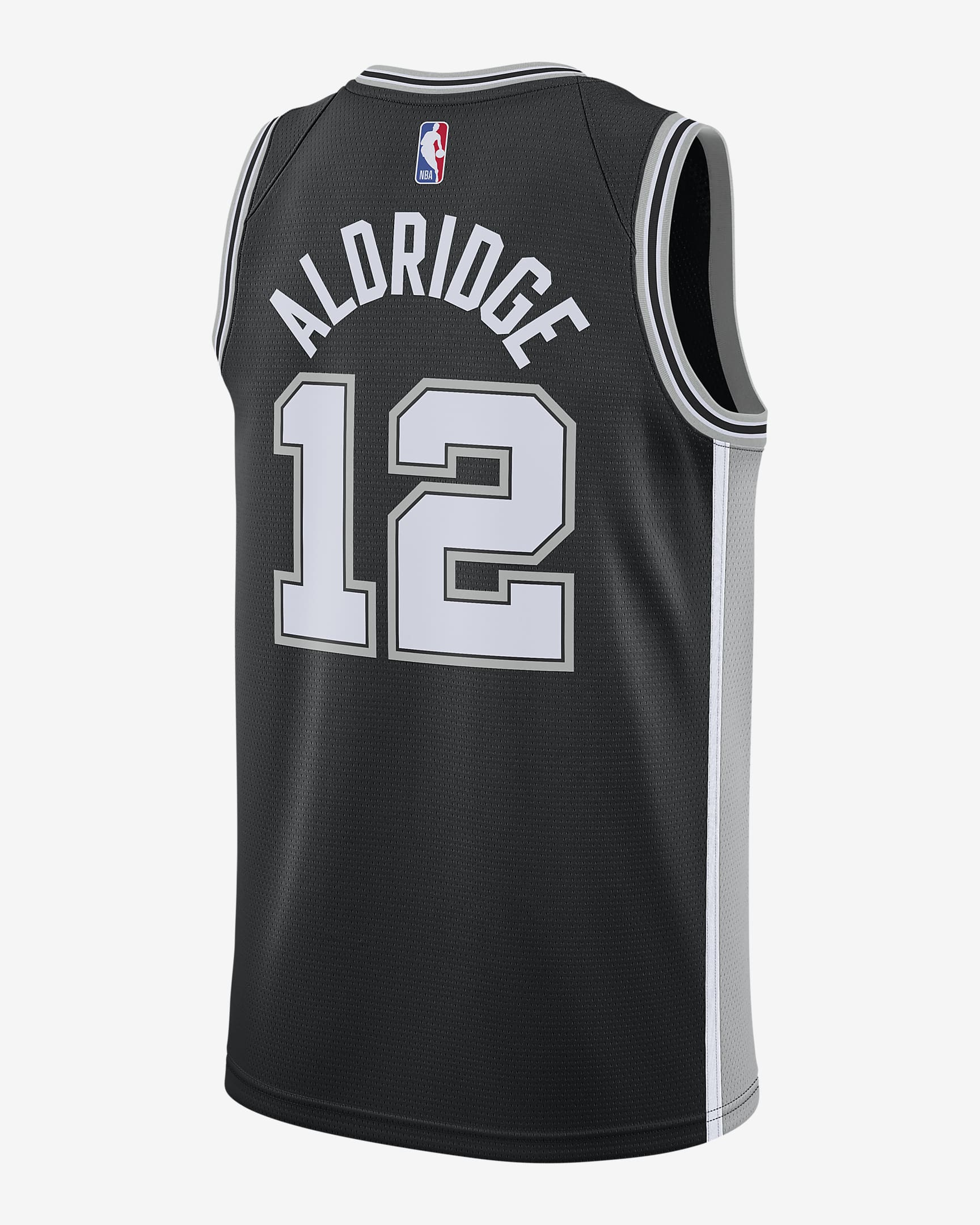 LaMarcus Aldridge Spurs Icon Edition 2020 Nike NBA Swingman Jersey ...