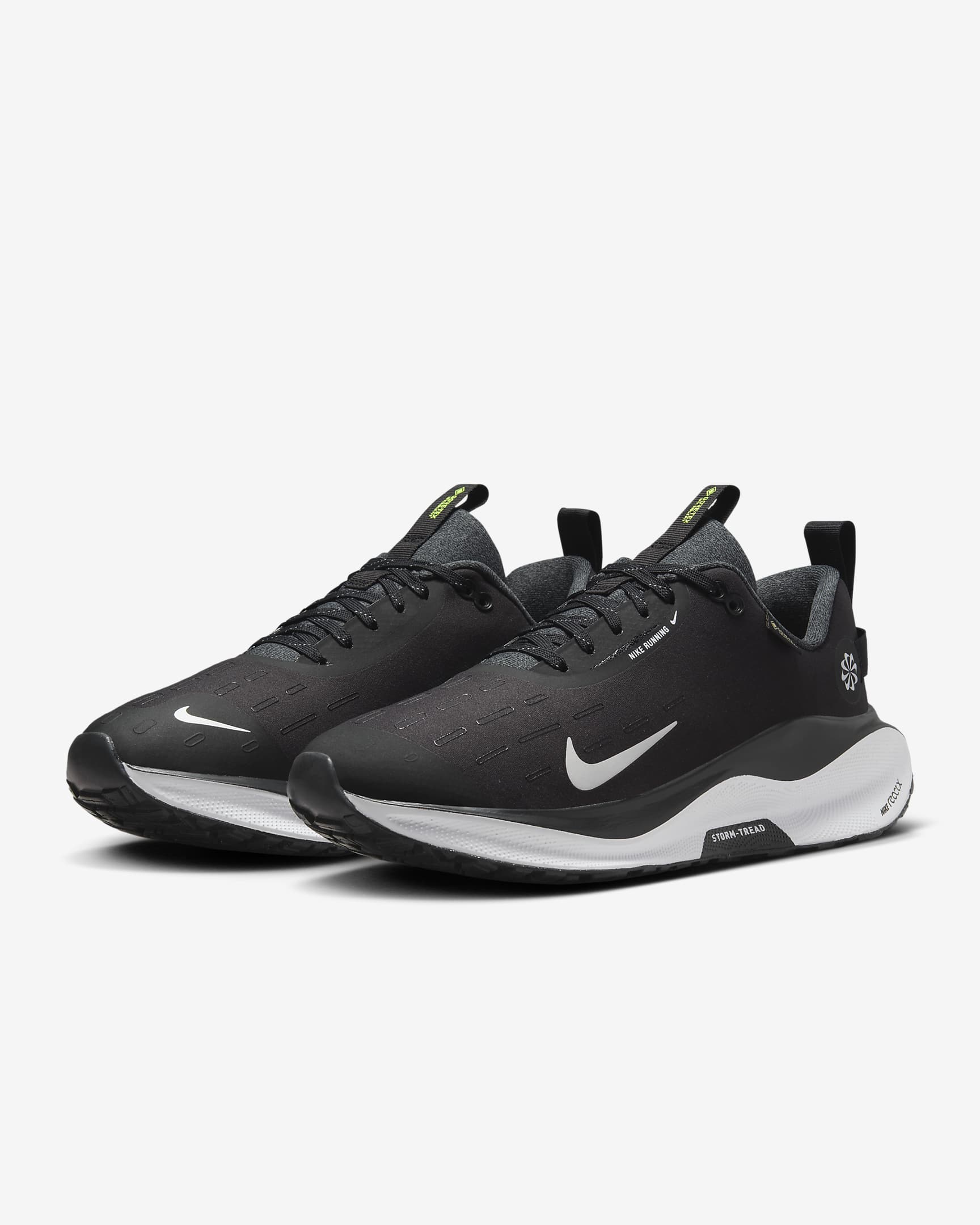 Damskie wodoszczelne buty do biegania po asfalcie Nike InfinityRN 4 GORE-TEX - Czerń/Anthracite/Volt/Biel