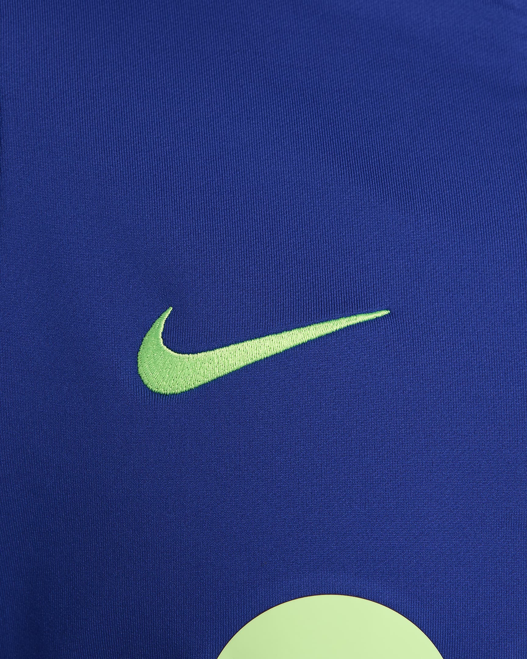 F.C. Barcelona Strike Third Women's Nike Dri-FIT Football Drill Top - Old Royal/Old Royal/Anthracite/Lime Blast