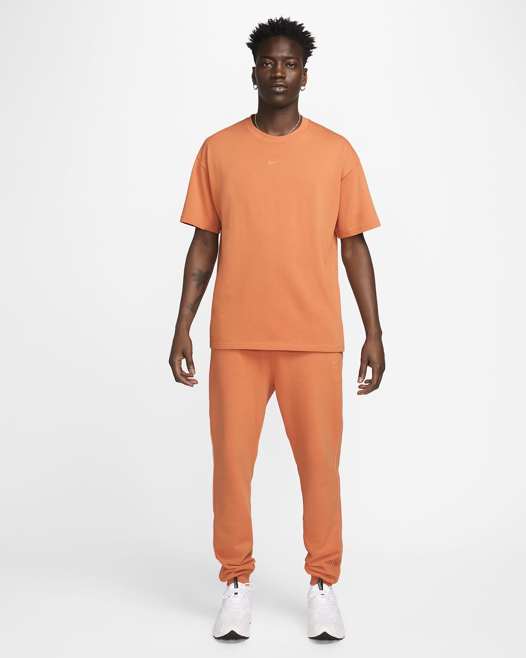 NOCTA NOCTA Fleece CS-sweatpants - Hot Curry/Orange Trance/Orange Trance