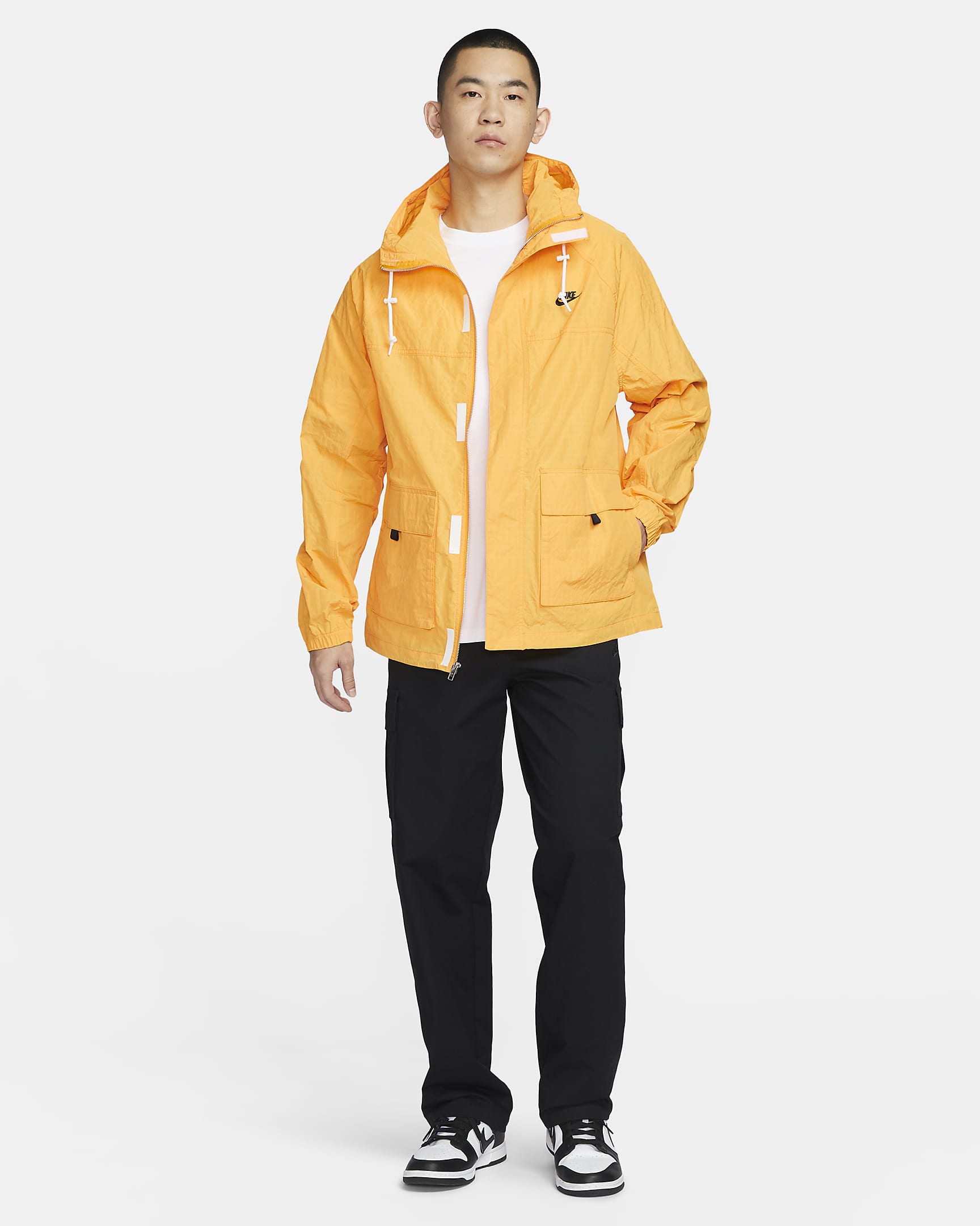 Nike Club Men's Bowline Jacket - University Gold/Black