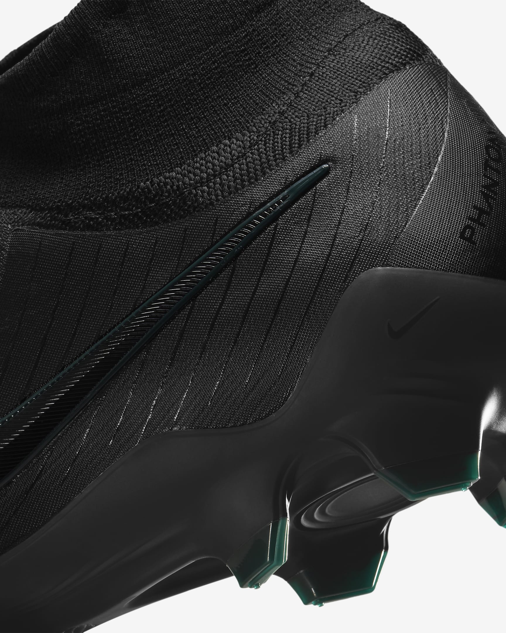 Ποδοσφαιρικά παπούτσια ψηλού προφίλ FG Nike Phantom Luna 2 Pro - Μαύρο/Deep Jungle/Μαύρο