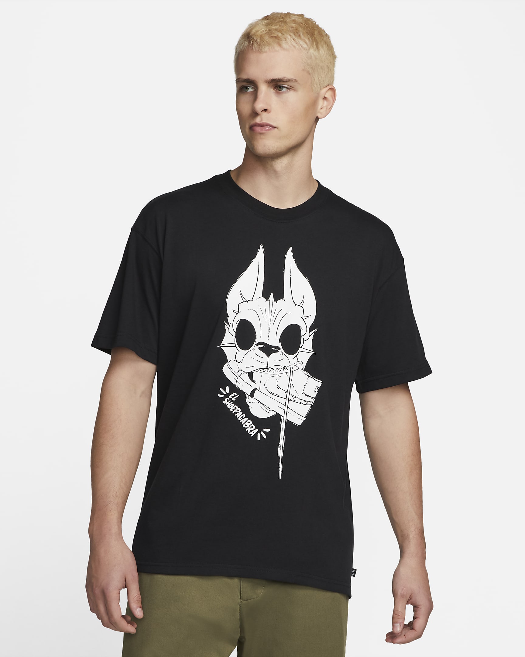 Playera de skateboarding Nike SB - Negro