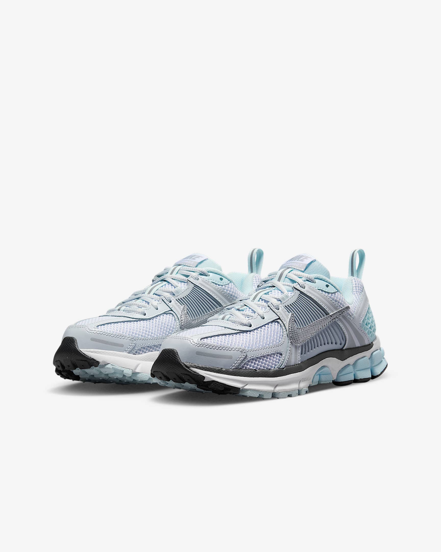 Chaussure Nike Vomero 5 pour ado - Pure Platinum/Glacier Blue/Wolf Grey/Metallic Silver