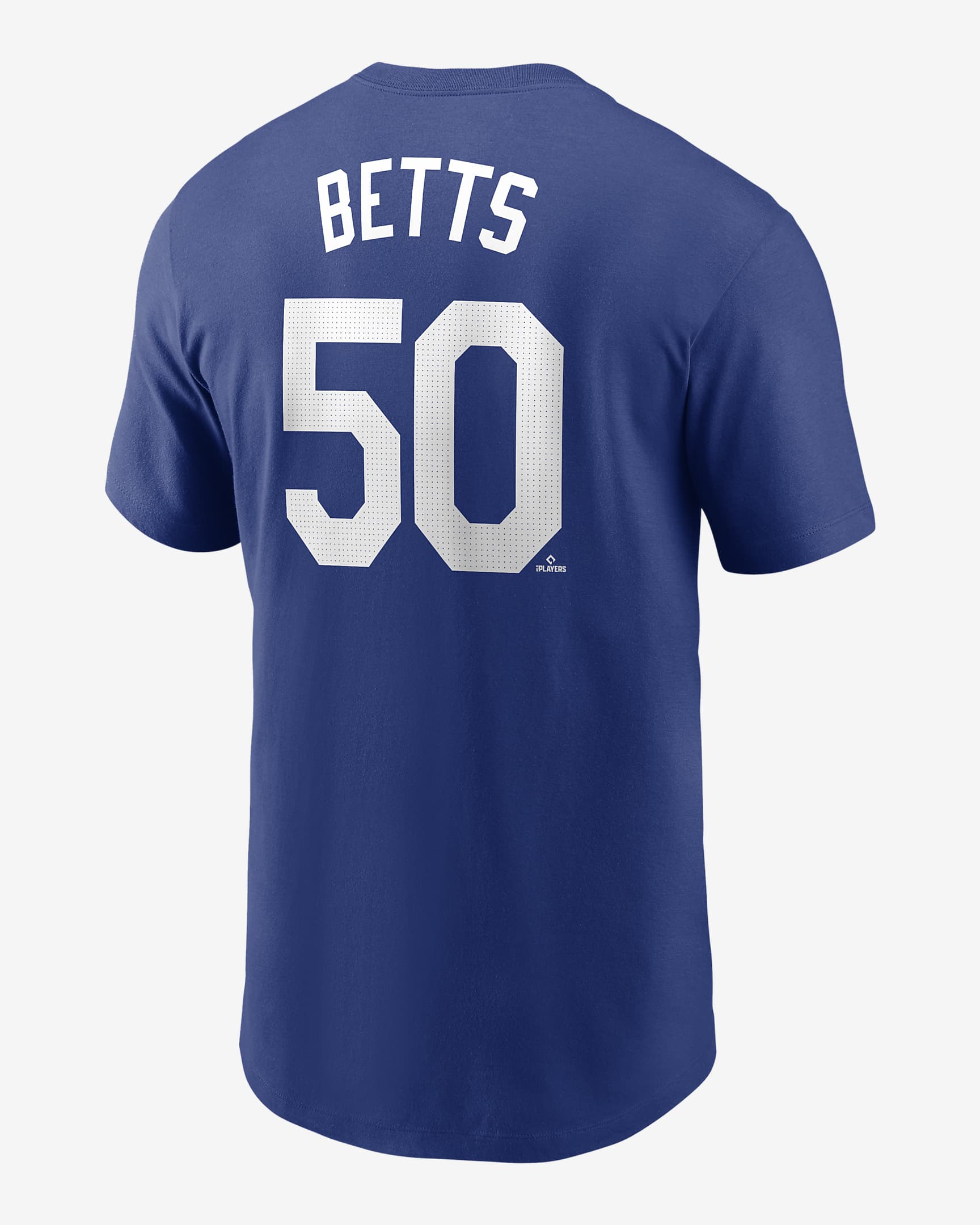 Playera Nike de la MLB para hombre Mookie Betts Los Angeles Dodgers Fuse - Royal