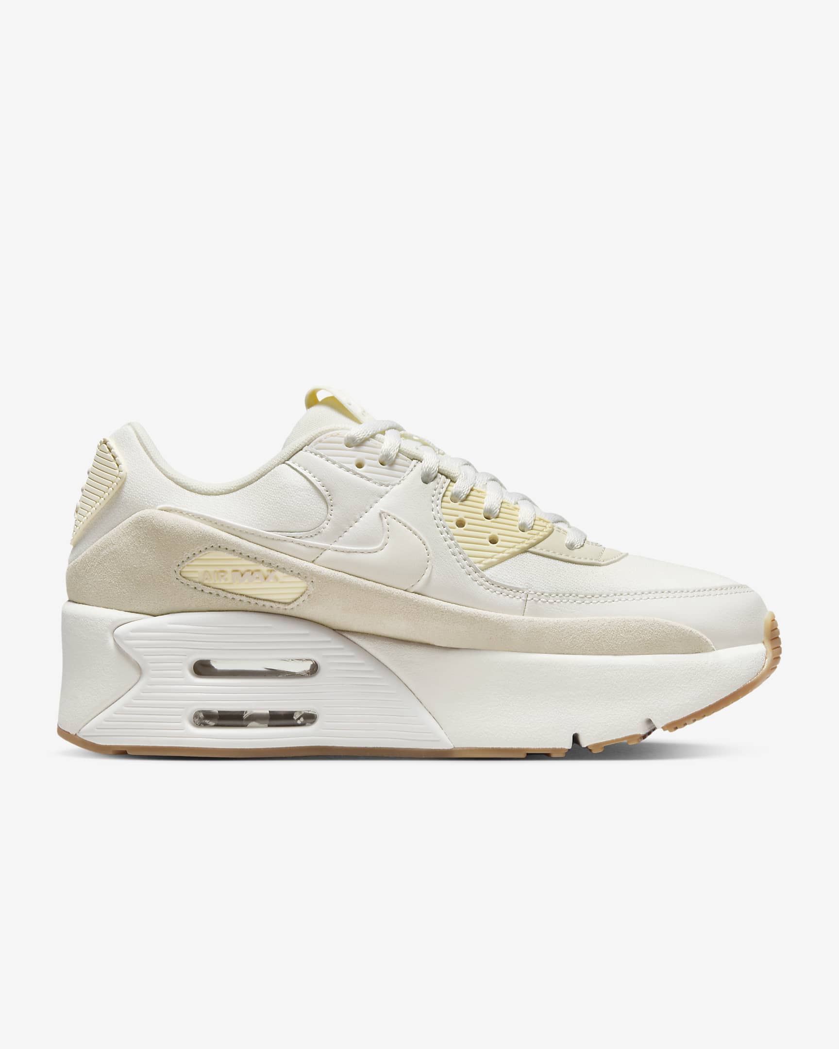 Nike Air Max 90 LV8 Women's Shoes - Sail/Phantom/Light Orewood Brown/Sail