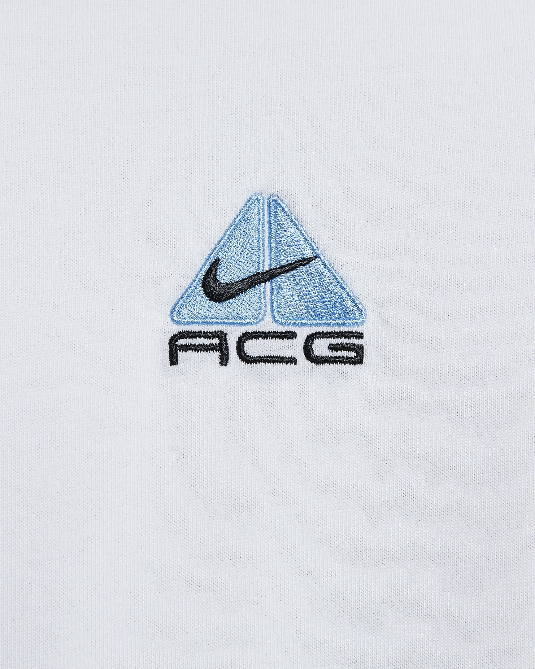 เสื้อยืดแขนยาวผู้ชาย Nike ACG "Lungs" - Summit White/ดำ