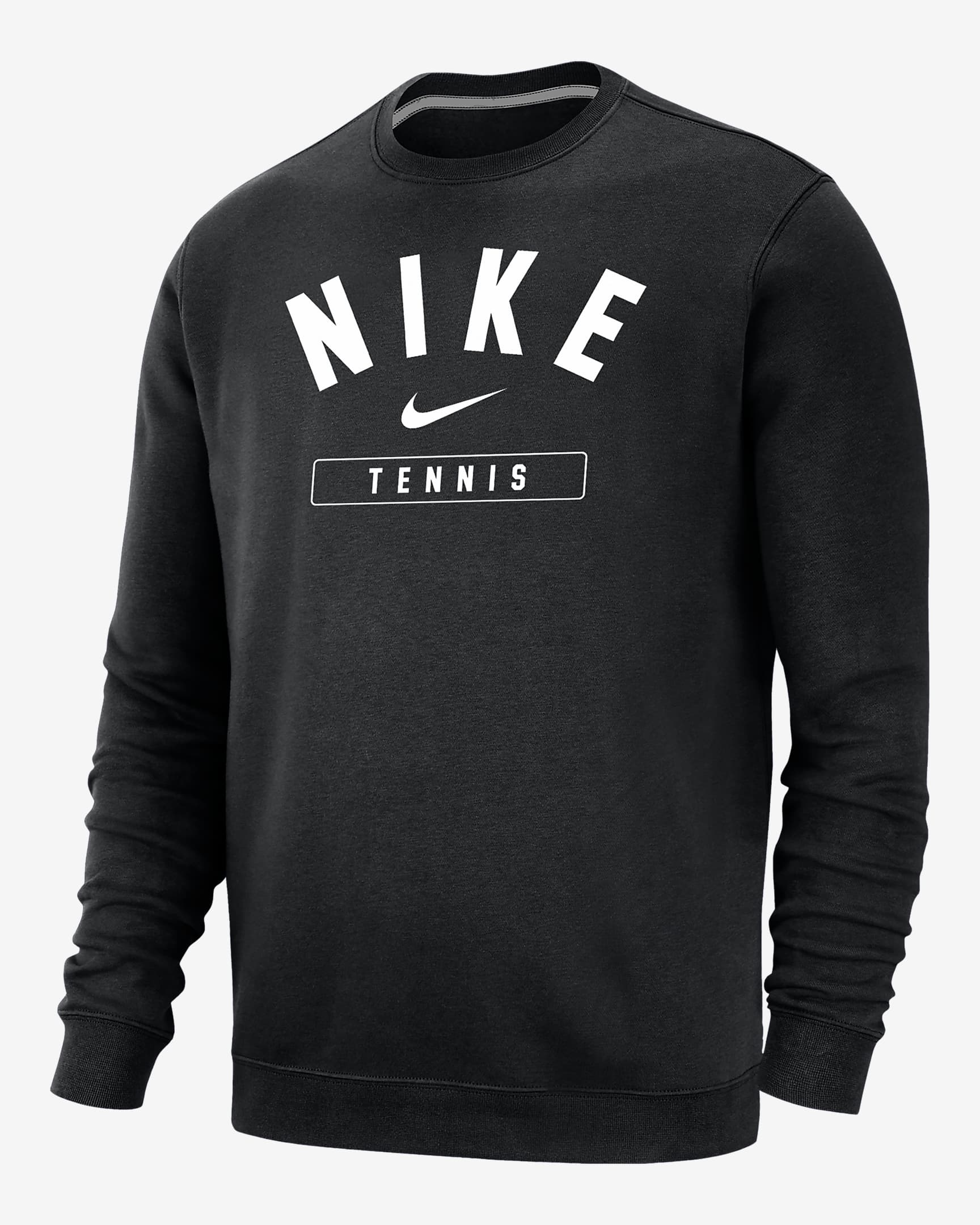 Nike Tennis Men's Crew-Neck Sweatshirt. Nike.com
