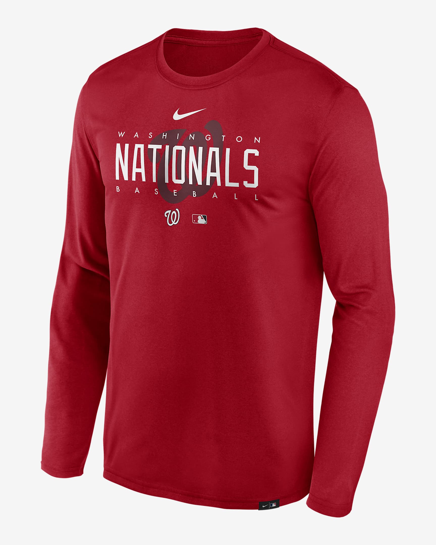 Nike Dri-FIT Team Legend (MLB Washington Nationals) Men's Long-Sleeve T ...