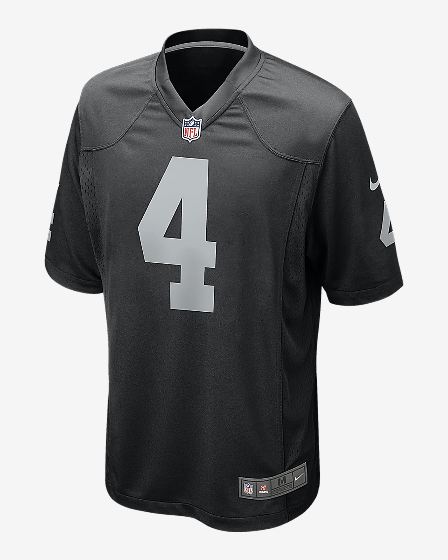 NFL Las Vegas Raiders (Derek Carr) Men's Game American Football Jersey