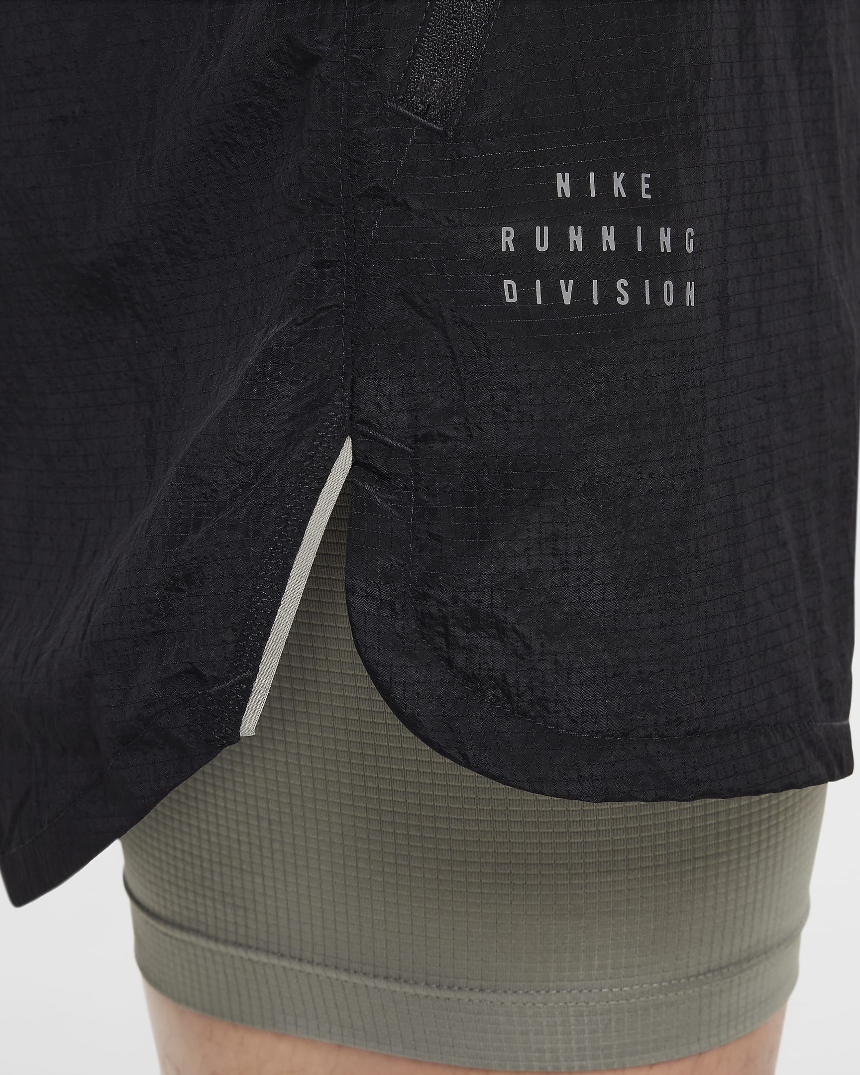 Nike Stride Running Division Men's 5" Dri-FIT Water-Repellent 2-in-1 Running Shorts - Black