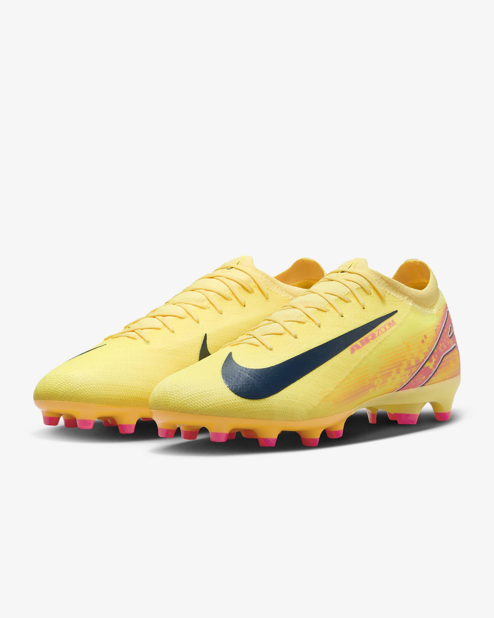 Nike Mercurial Vapor 16 Pro "Kylian Mbappé" AG -Pro Low-Top-fodboldstøvler - Light Laser Orange/Armory Navy