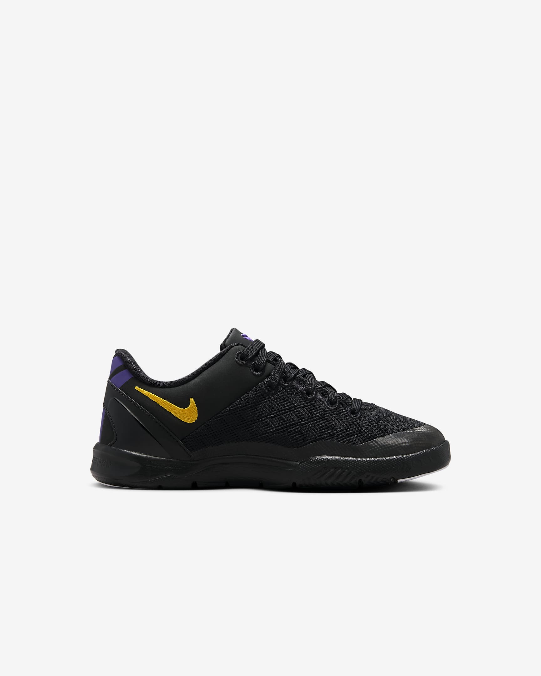 Kobe 8 Little Kids' Shoes - Black/White/Court Purple/University Gold