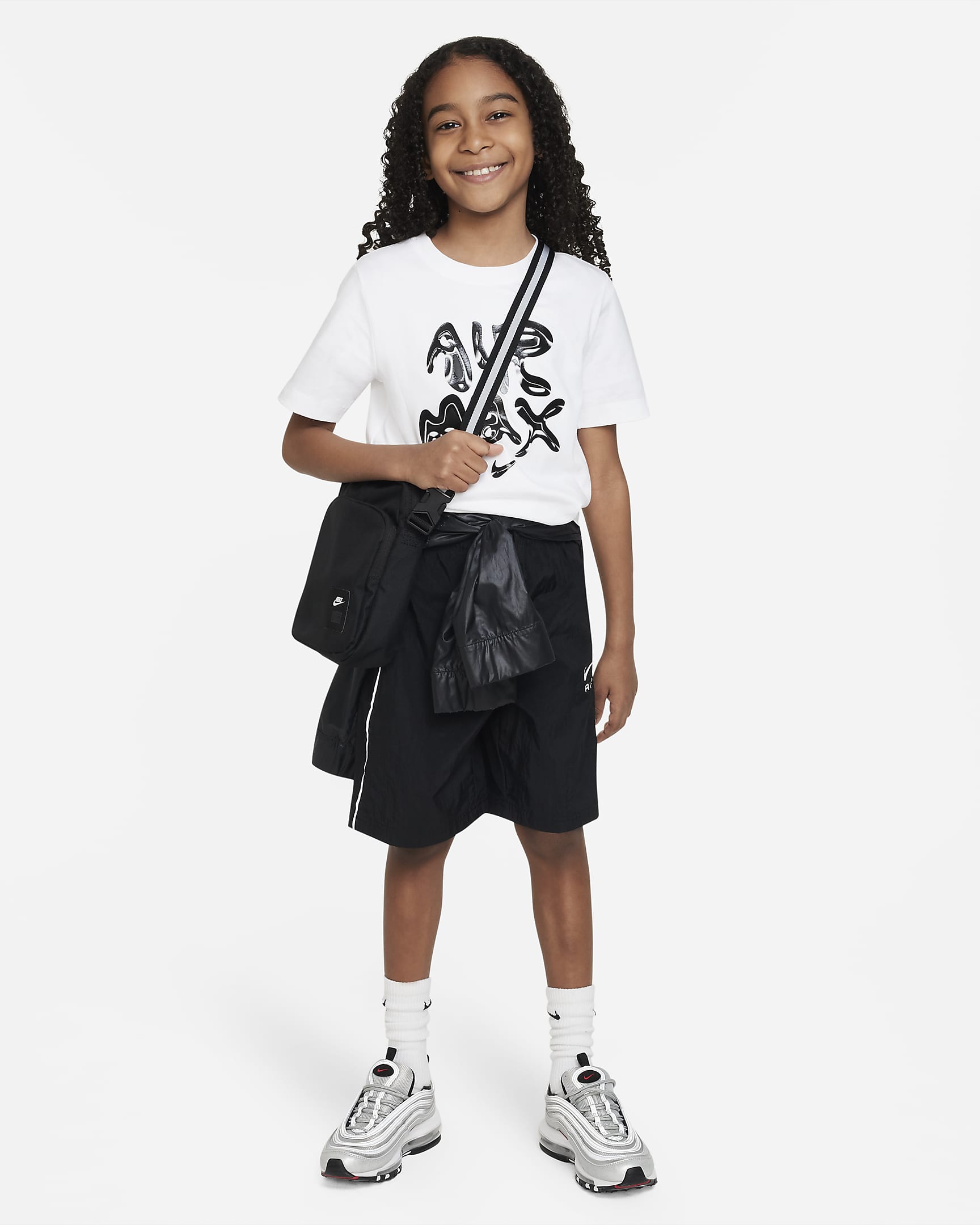 Nike Sportswear Older Kids' Air Max T-Shirt - White