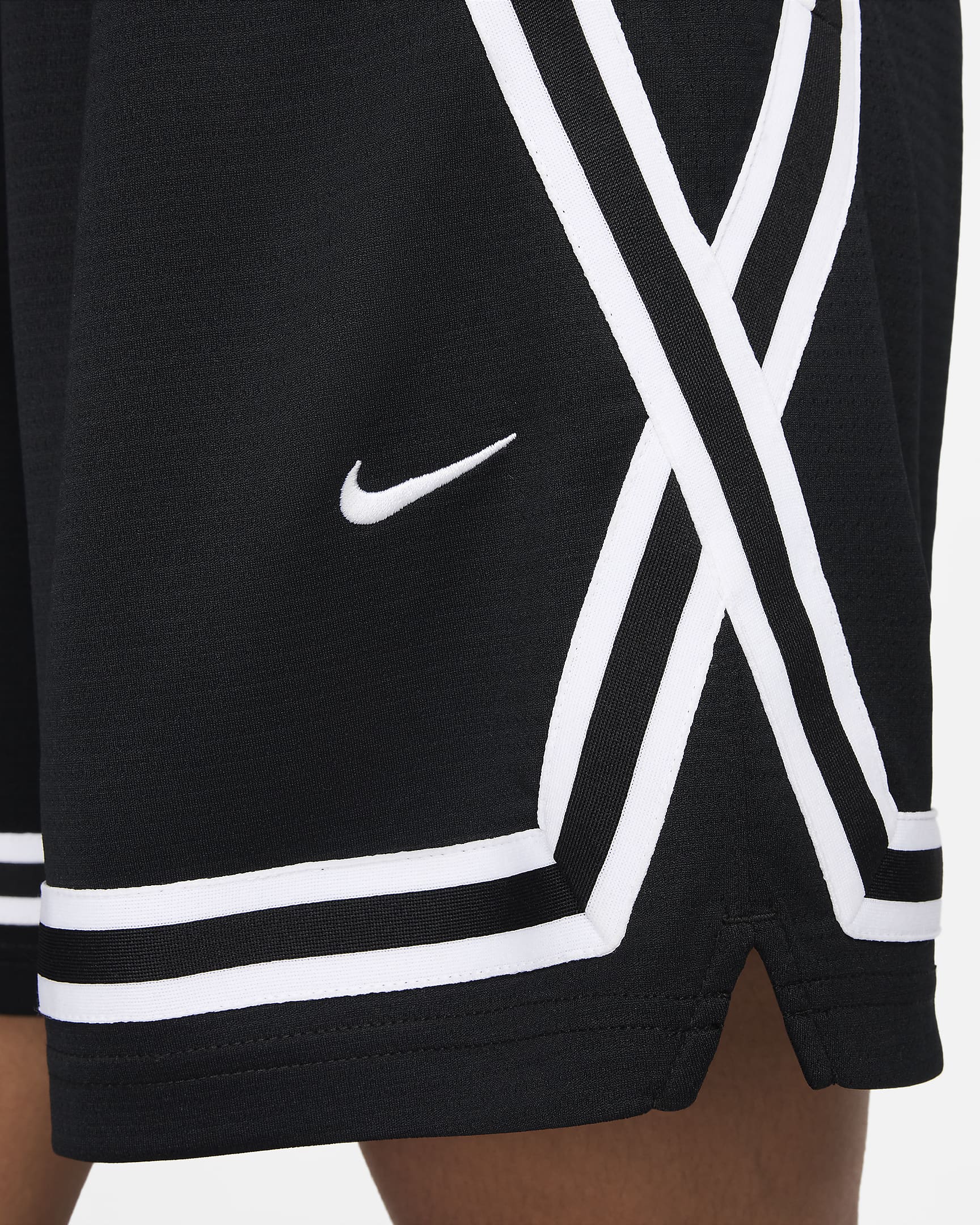 Nike Crossover Women's Dri-FIT 18cm (approx.) Basketball Shorts - Black/Black/White