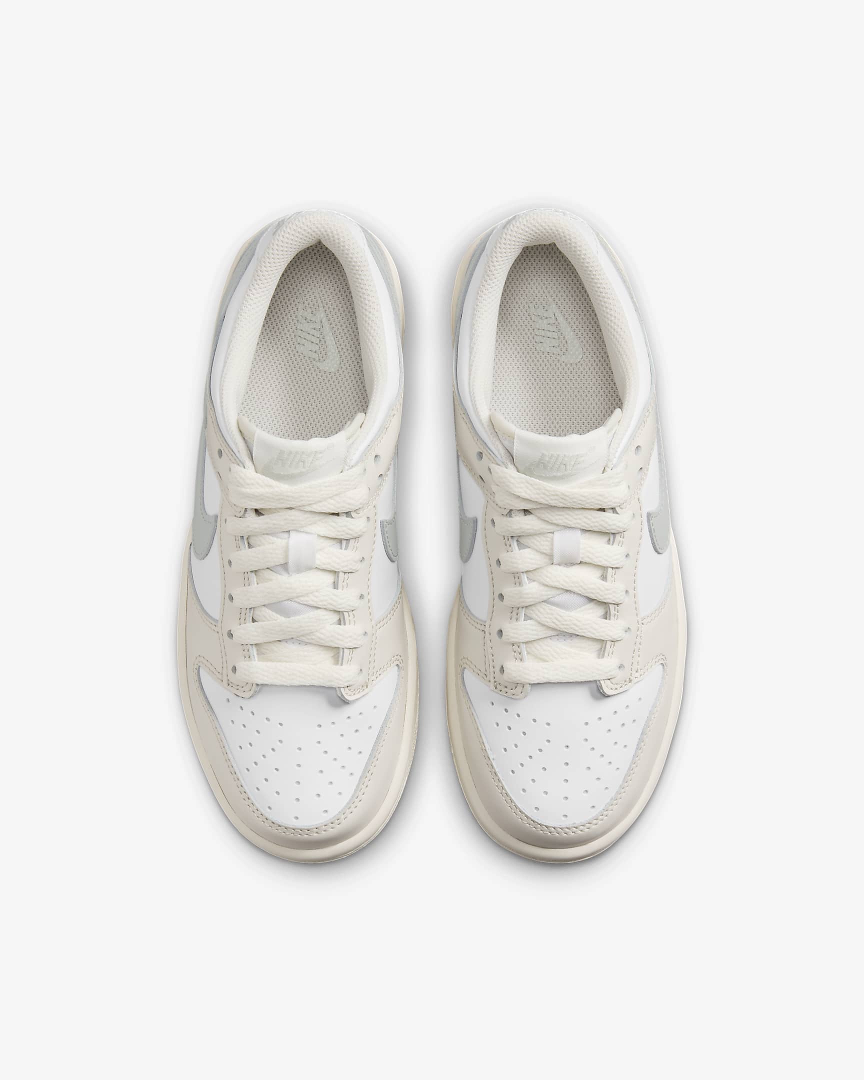 Scarpa Nike Dunk Low – Ragazzi - Bianco/Phantom/Light Silver