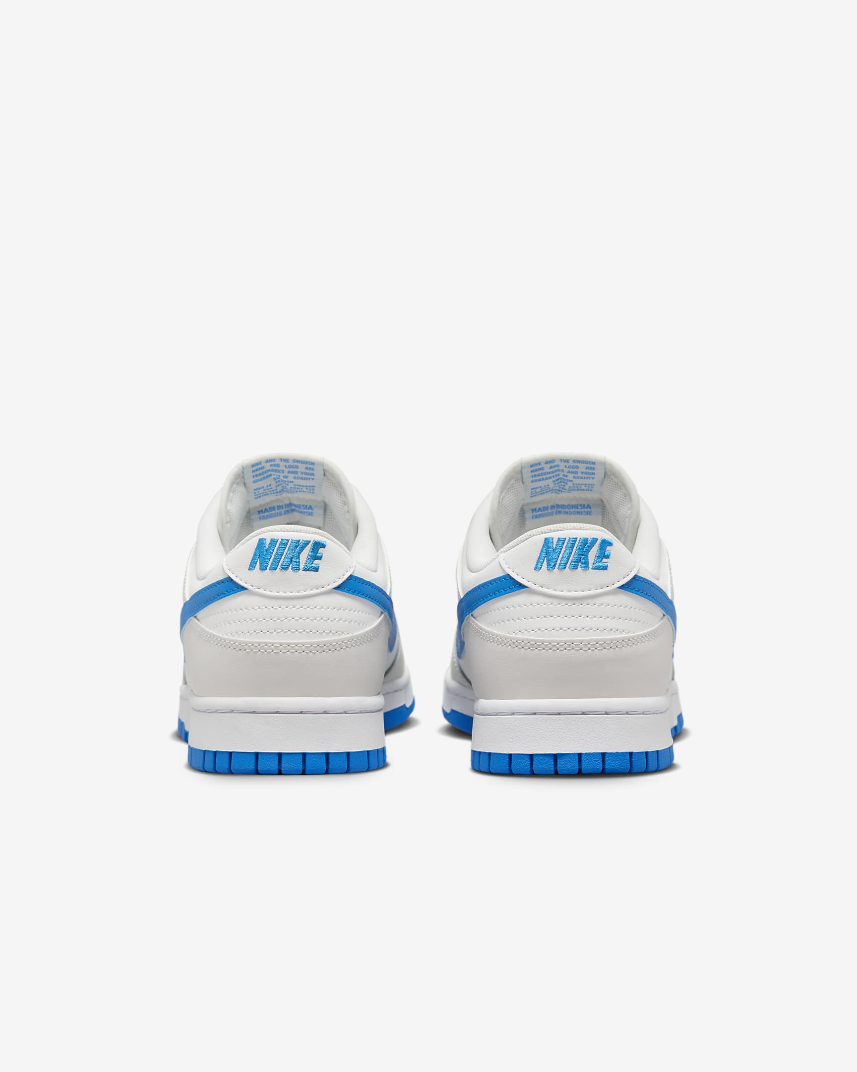 Nike Dunk Low Retro Men's Shoes - Summit White/Platinum Tint/White/Photo Blue