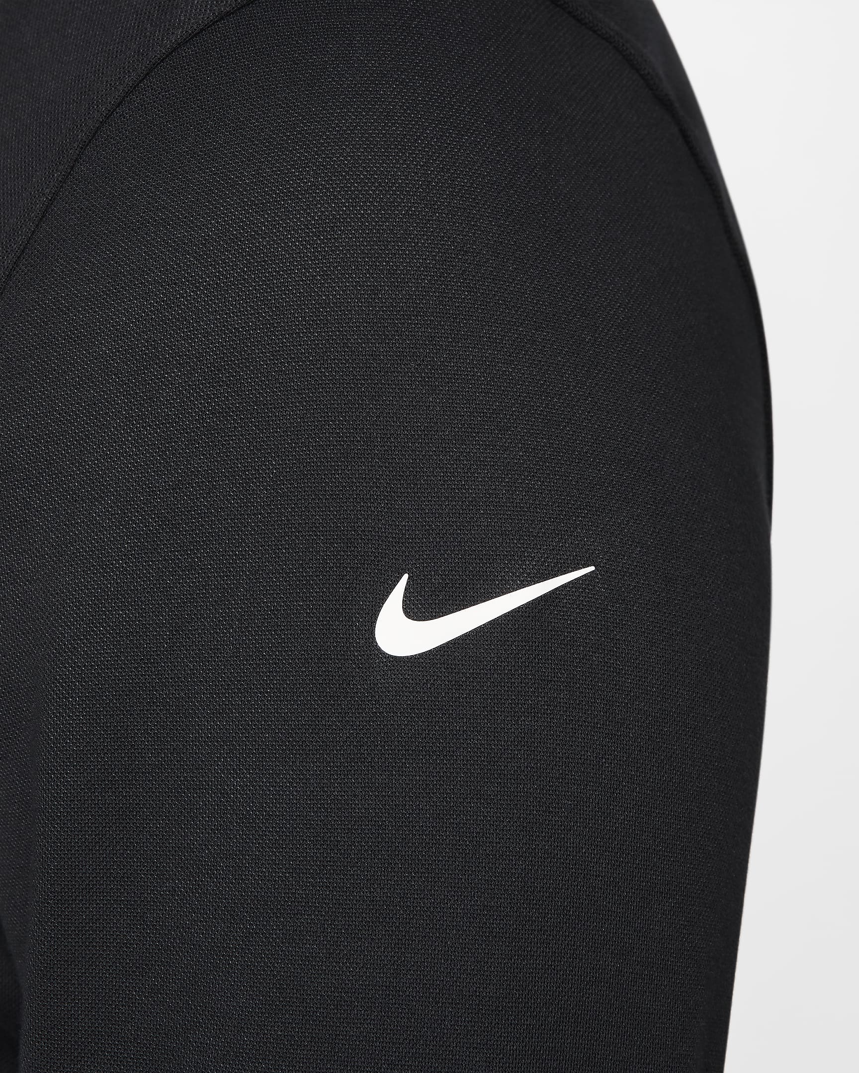 Nike Tour Men's 1/2-Zip Golf Top - Black/White