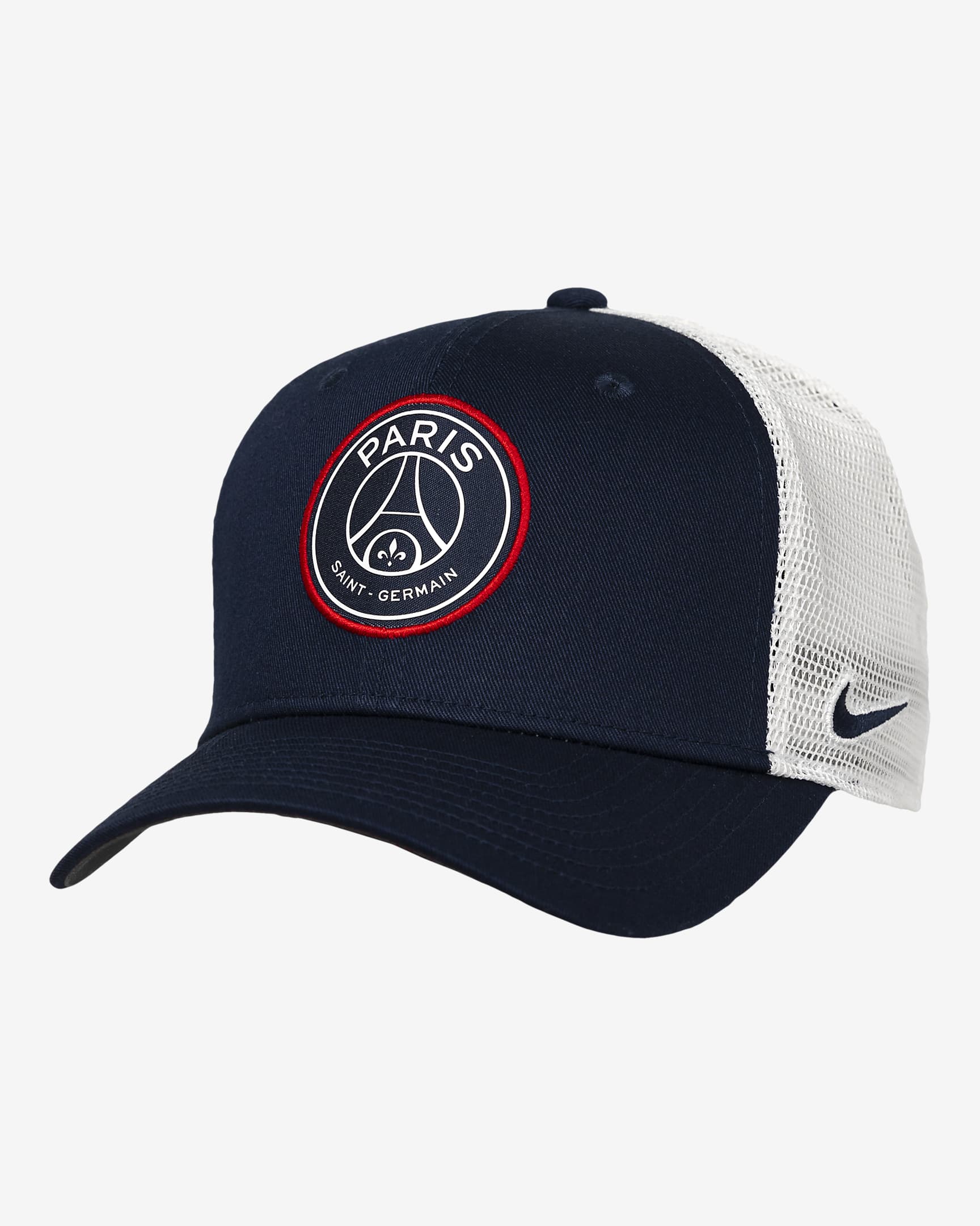 Gorra de rejilla de fútbol Nike Paris Saint-Germain Classic99 - Azul marino